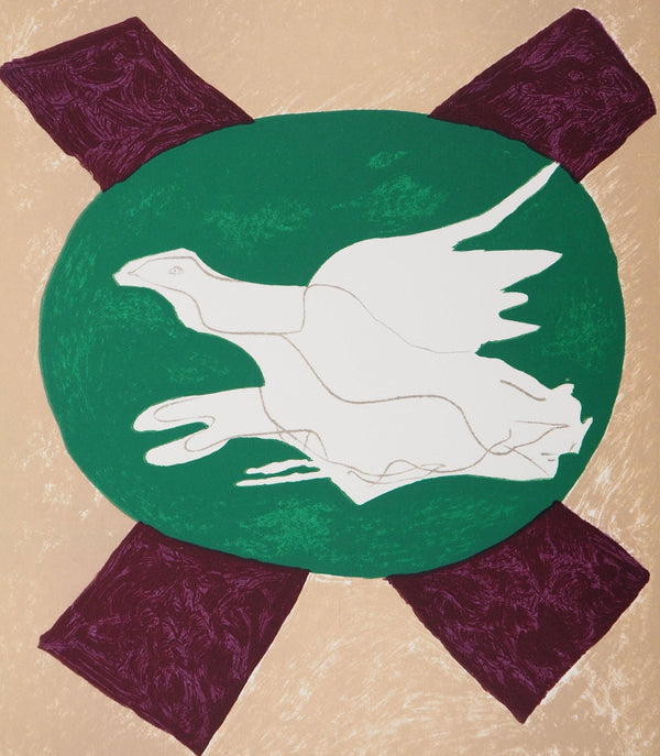 Georges Braque, Composition, San Lazzaro et ses Amis, XXe Siècle, Limited Edition Lithograph