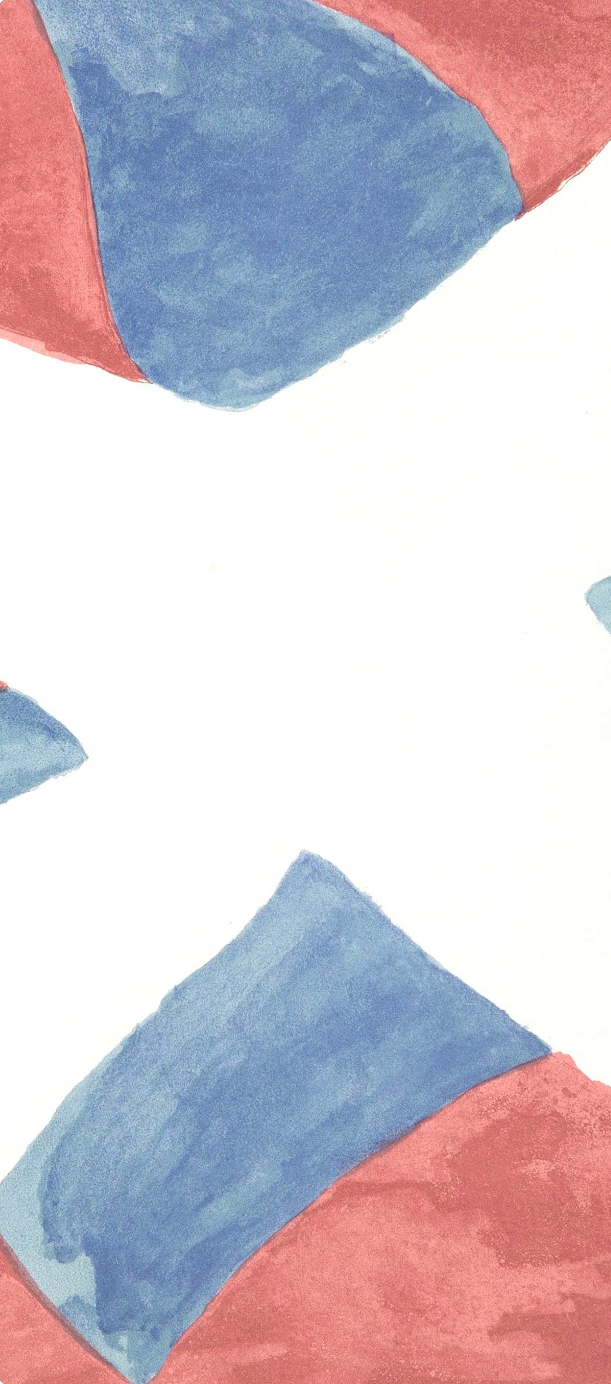 Georges Braque, Composition (Vallier 137), Résurrection de l'oiseau, Limited Edition Lithograph
