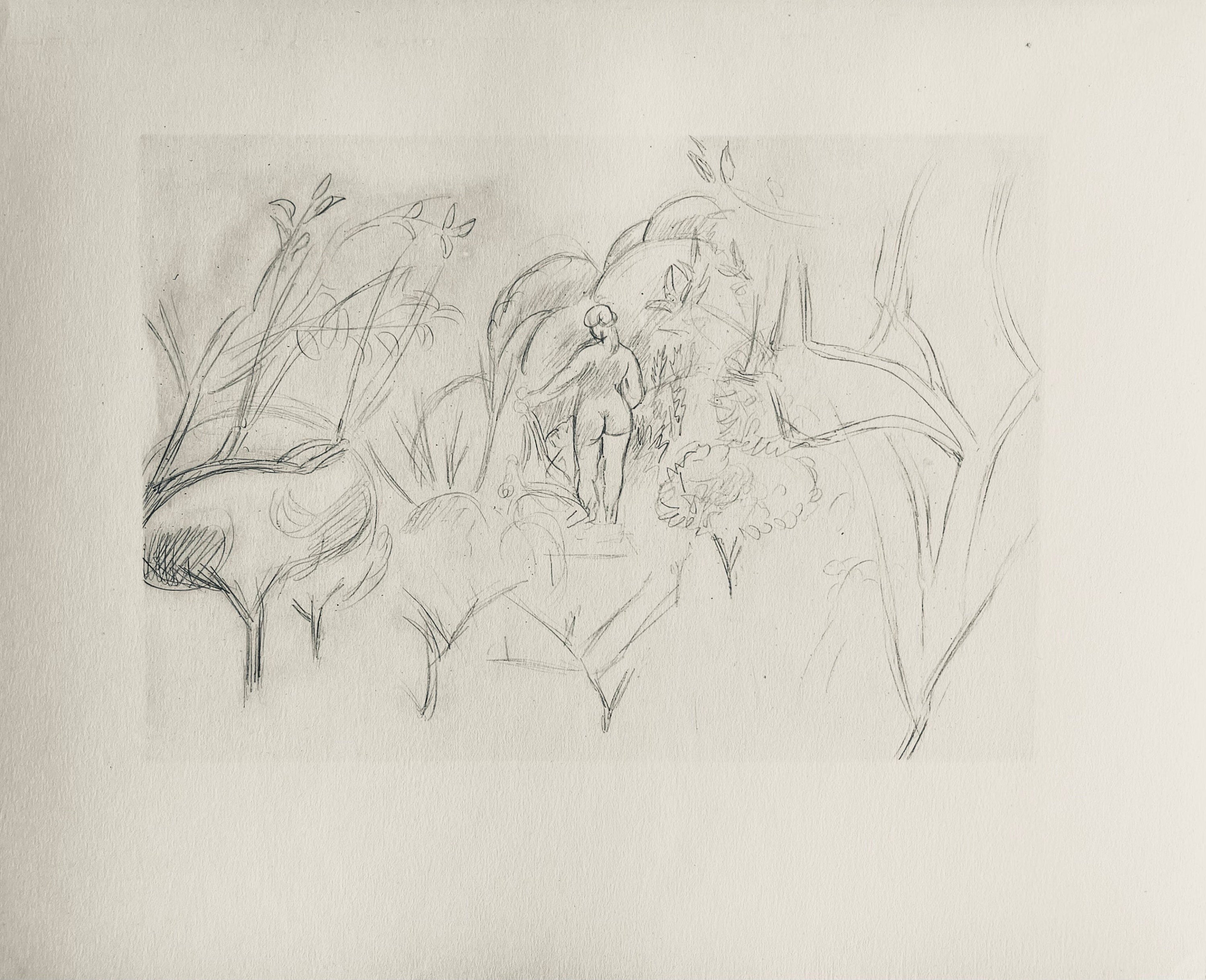 Henri Matisse, Composition (Dutel 3), Dessins de Henri-Matisse, Limited Edition Lithograph