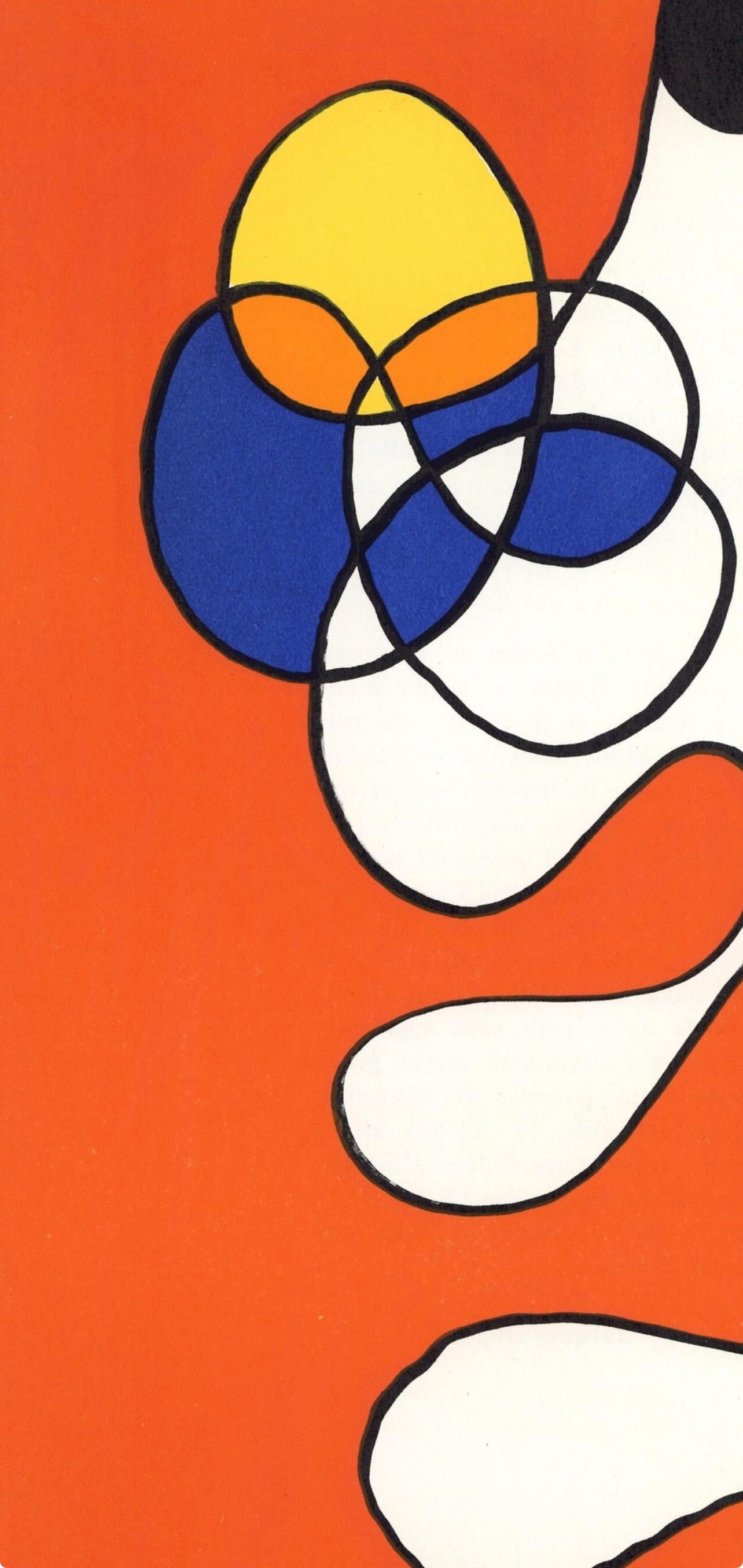 Alexander Calder, Composition, Derrière le miroir, Limited Edition Lithograph