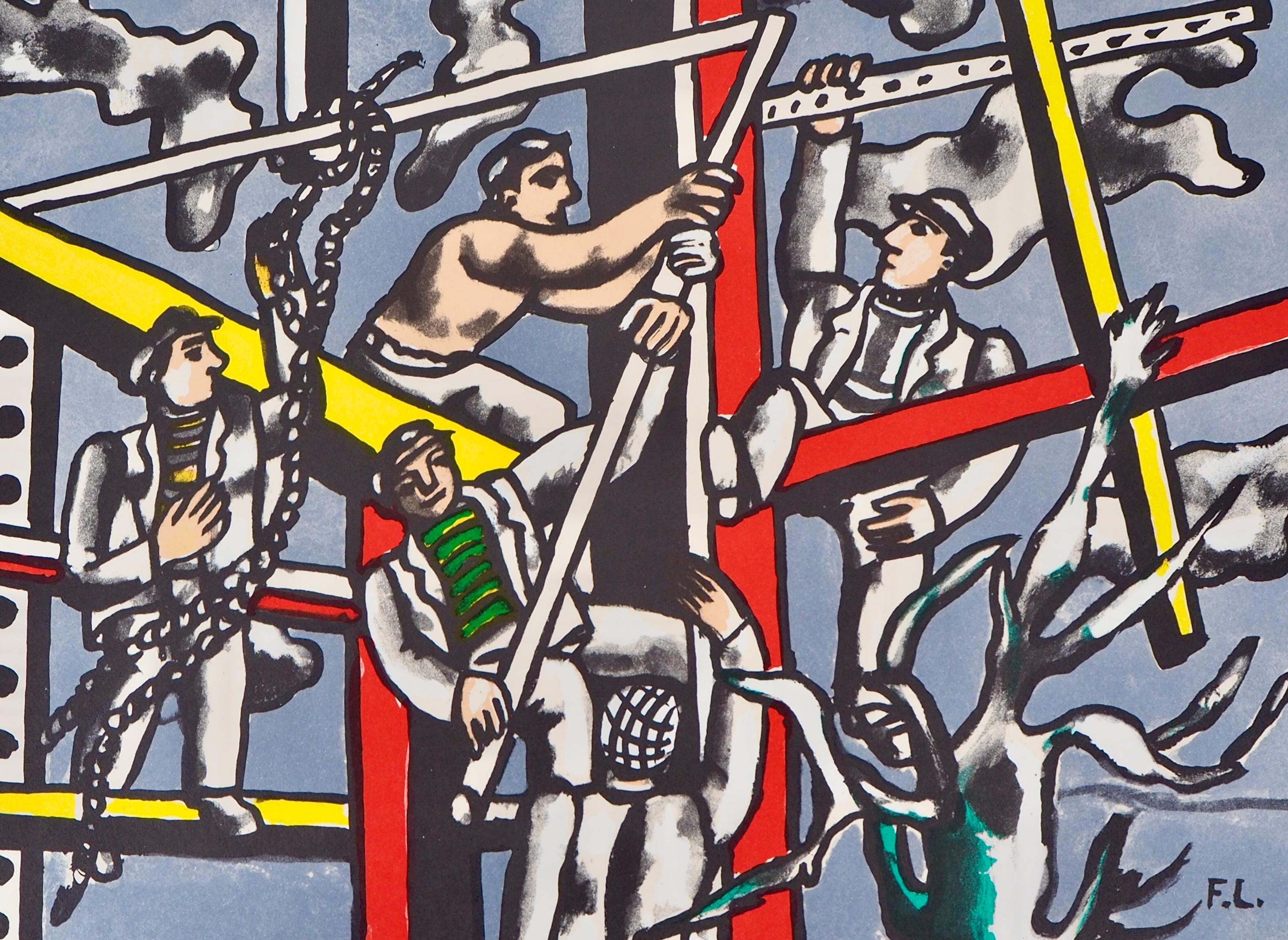 Fernand Léger, Composition, Contrastes, Limited Edition Lithograph