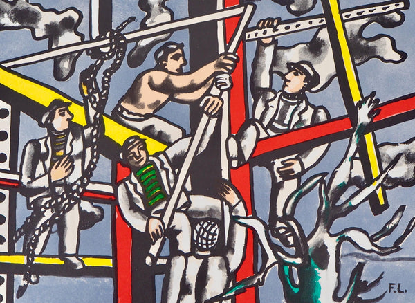 Fernand Léger, Composition, Contrastes, Limited Edition Lithograph