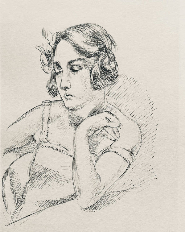 Henri Matisse, Composition (Dutel 3), Dessins de Henri-Matisse, Limited Edition Lithograph