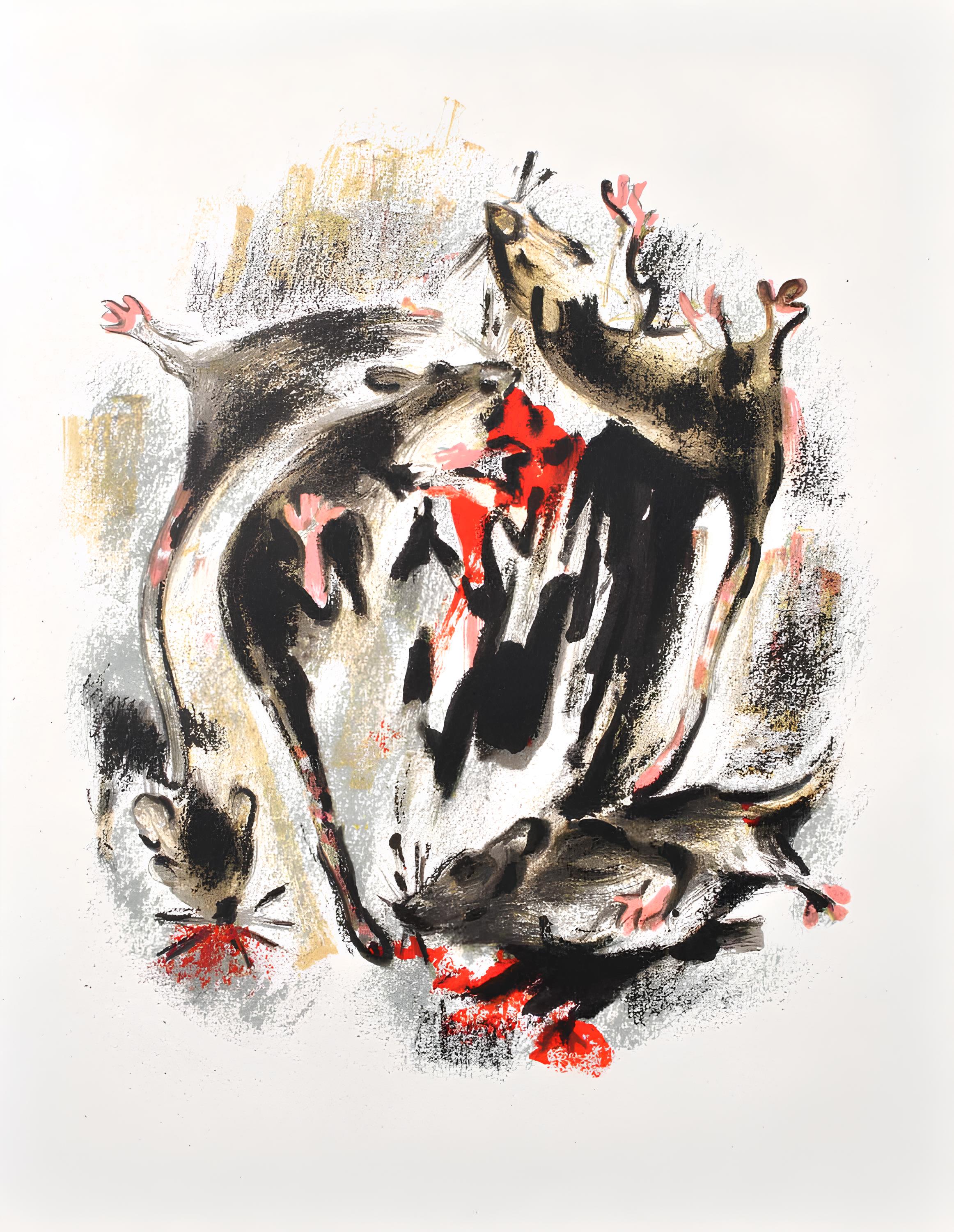 Alexandre Garbell, Composition, Œuvres complètes d'Albert Camus, Limited Edition Lithograph
