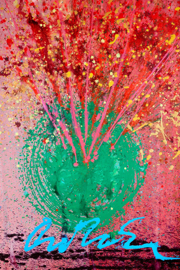 Dale Chihuly, Composition, Ikebana Series, Original Painting