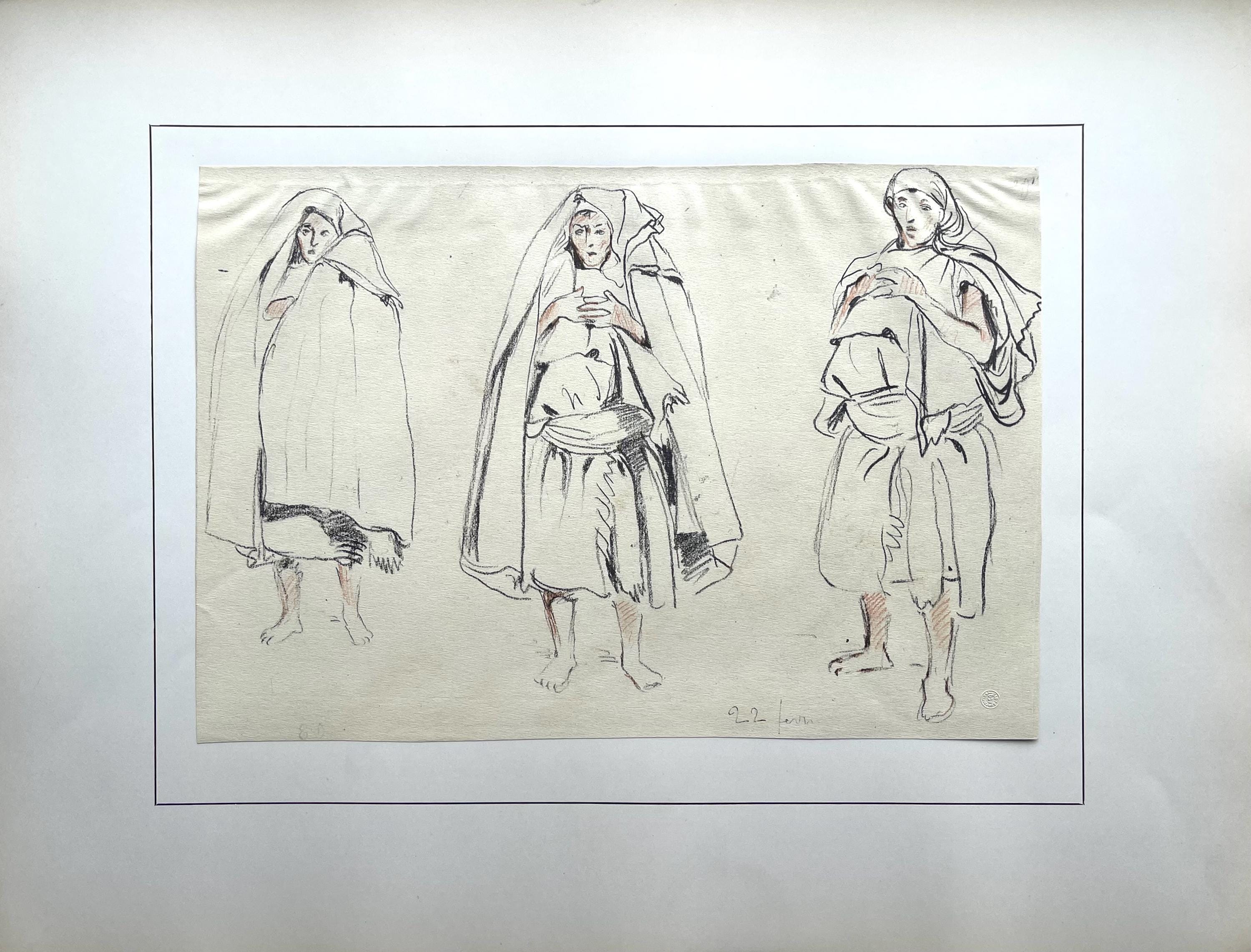 Eugène Delacroix, Composition, Trente et un Dessins et Aquarelles du Maroc, Limited Edition Lithograph