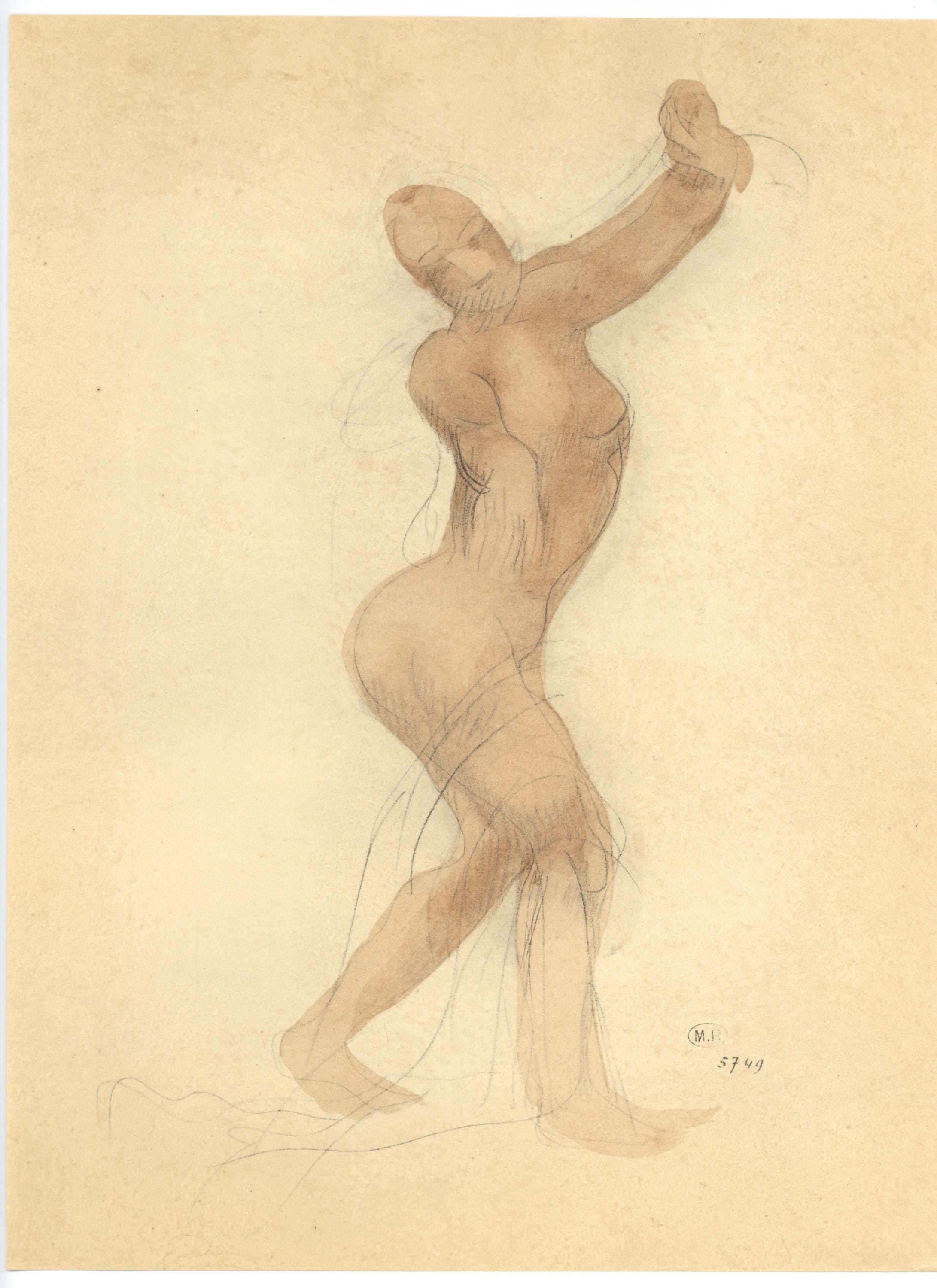 Auguste Rodin, Composition, La Varende, Rodin, Limited Edition Lithograph