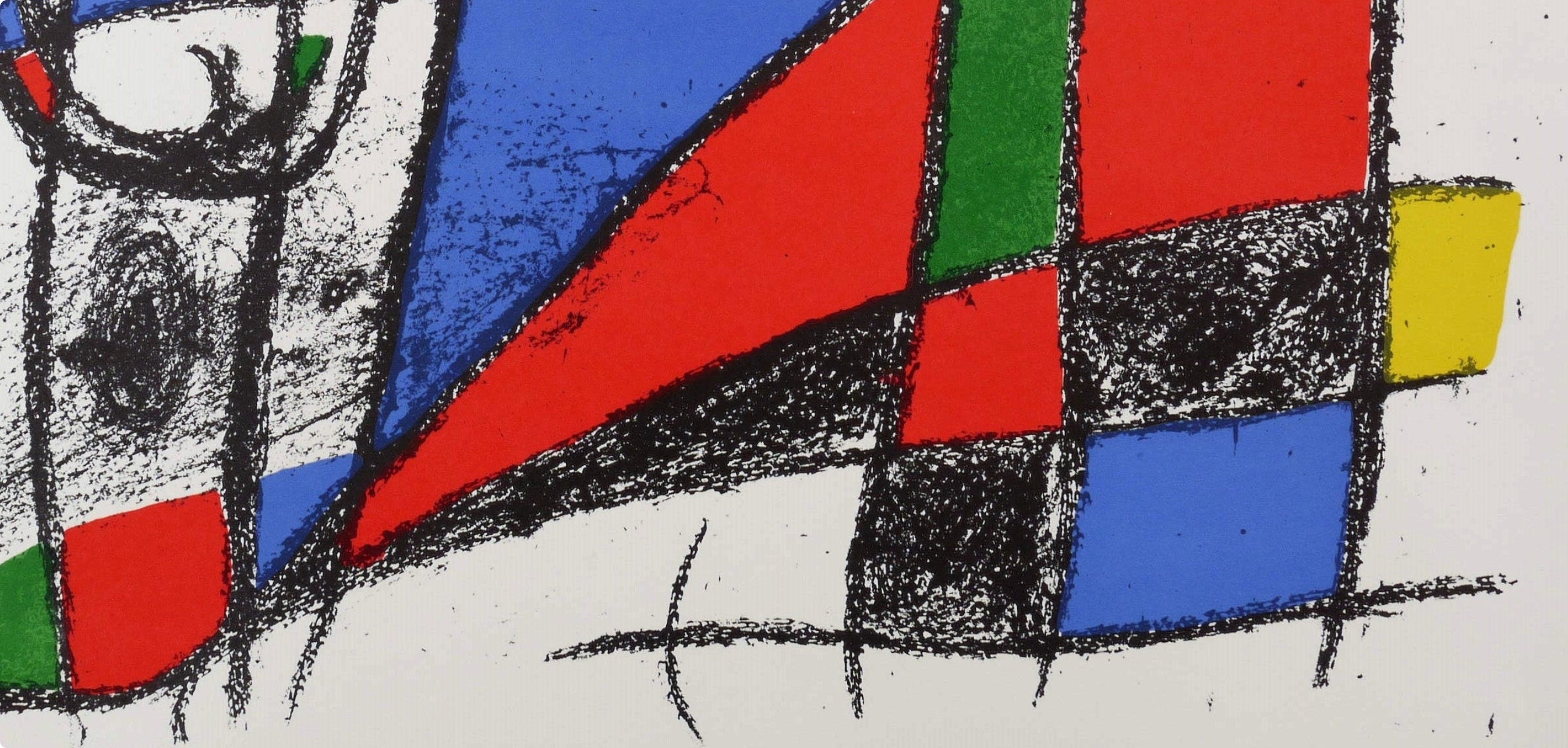 Joan Miró, Composition, (Cramer 198; Mourlot 1042), Joan Miró Lithographs, Limited Edition Lithograph