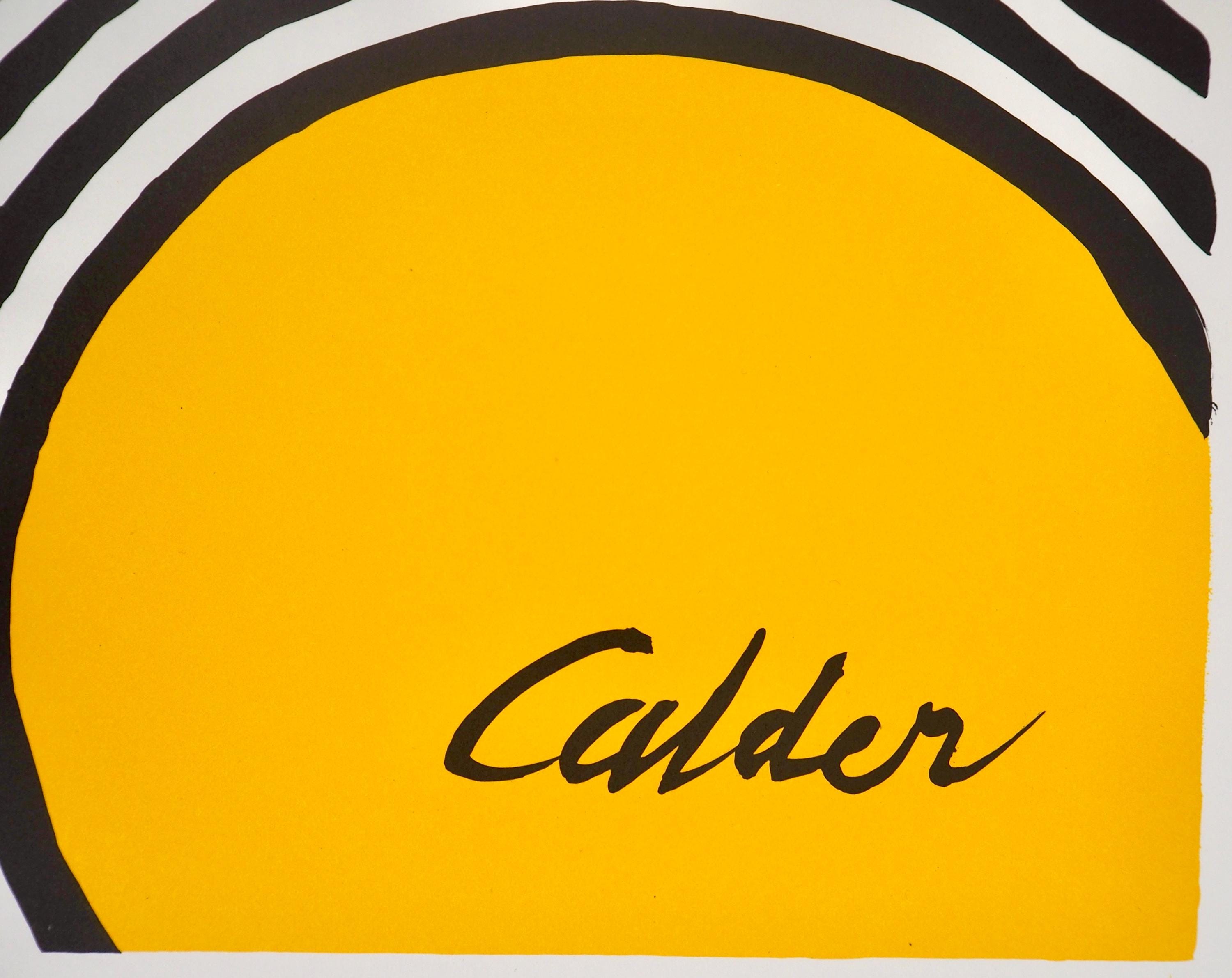 Alexander Calder, Clown, Limited Edition Lithograph