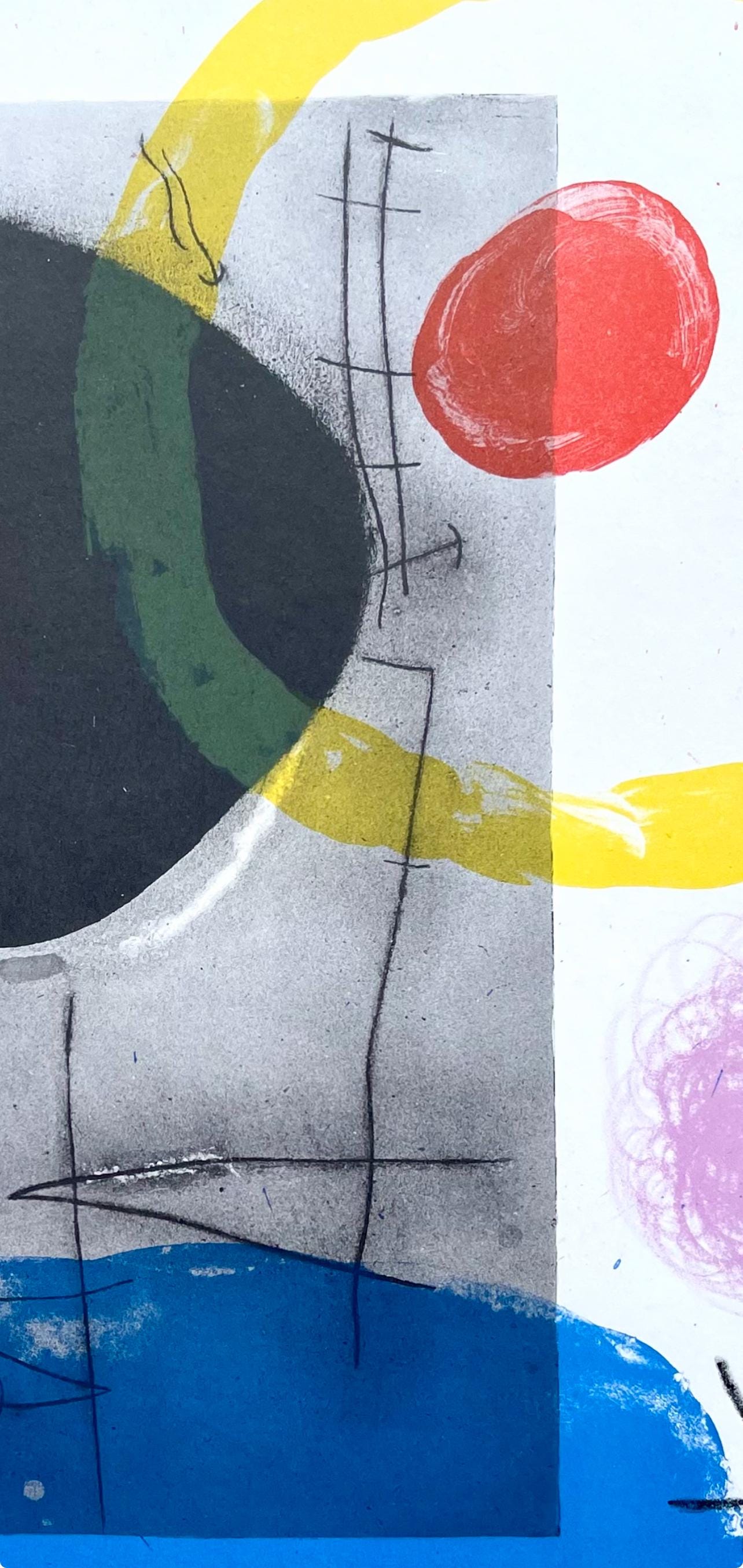 Joan Miró, Composition (Cramer 102; Mourlot 428-449), Derrière le miroir, Limited Edition Lithograph