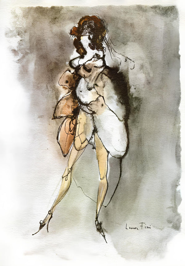 Léonor Fini, Composition, Histoire d'O, Limited Edition Lithograph