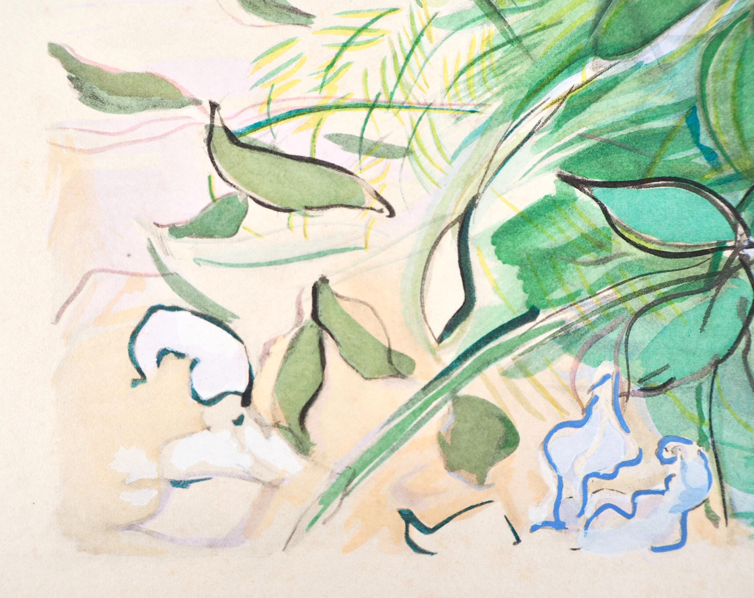 Raoul Dufy, Composition, Eaux-de-vie, Esprit de la fleur et du fruit, Limited Edition Lithograph