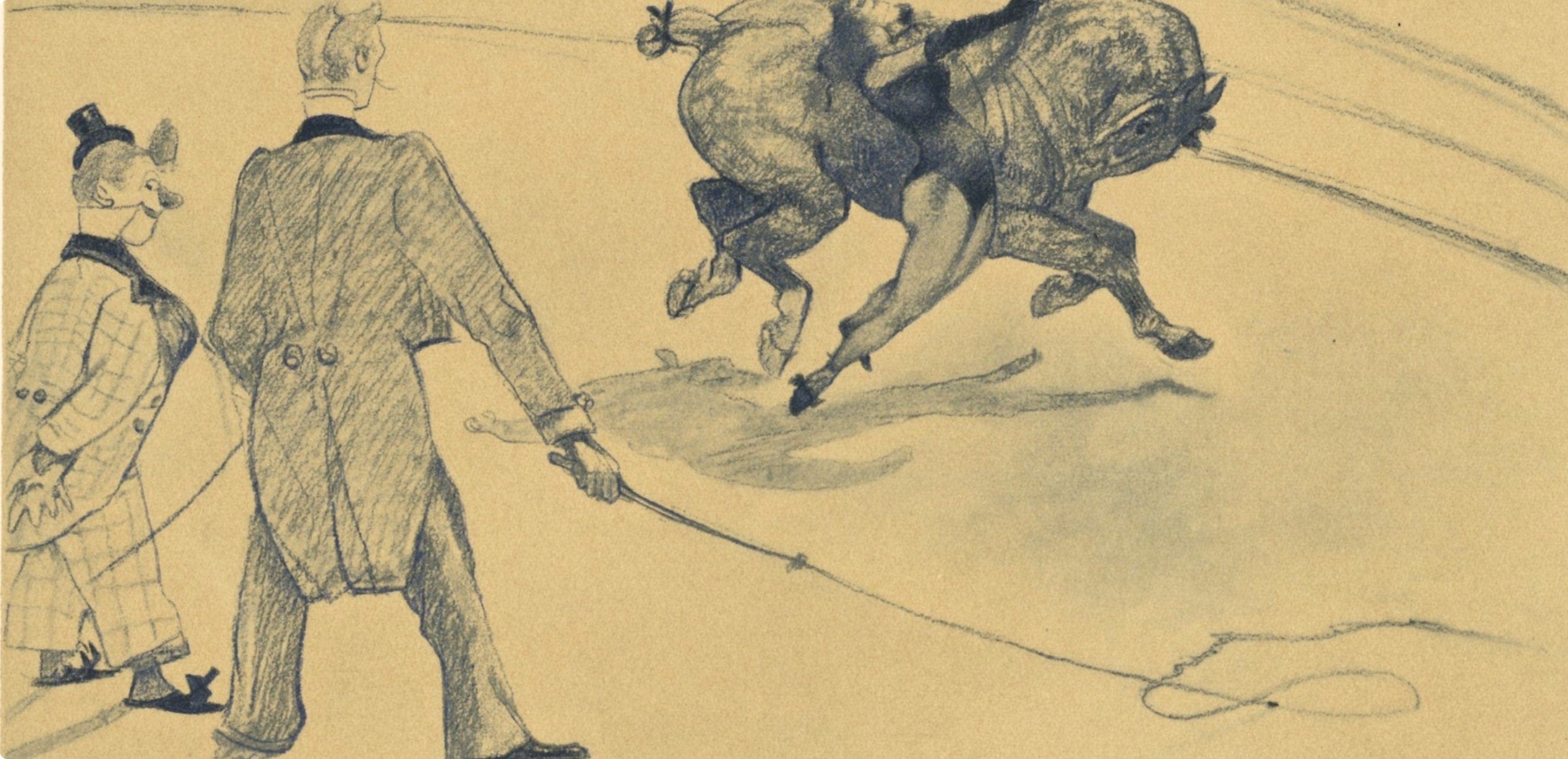 Henri de Toulouse-Lautrec, Voltige, The Circus by Toulouse-Lautrec, Limited Edition Lithograph