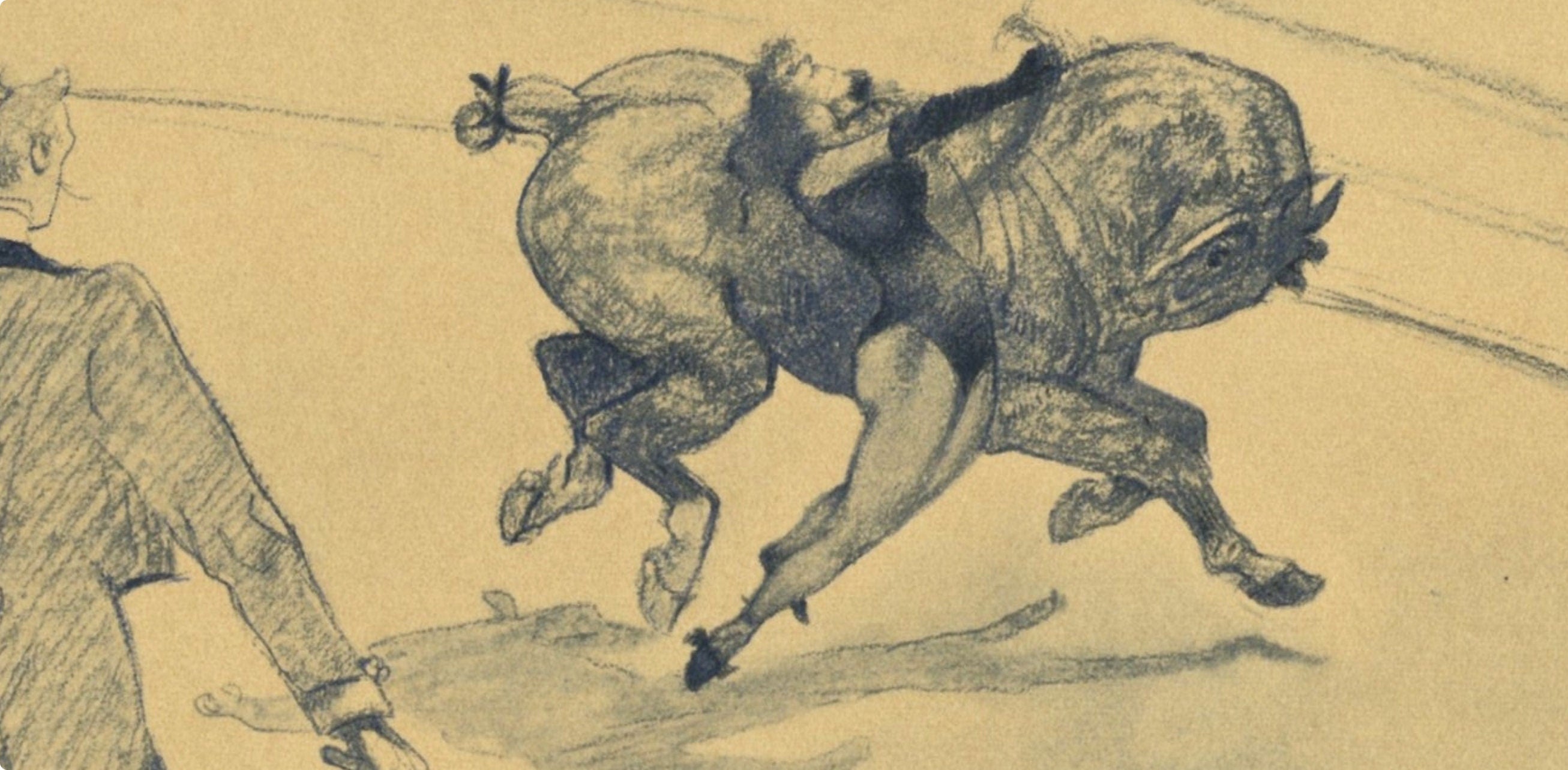 Henri de Toulouse-Lautrec, Voltige, The Circus by Toulouse-Lautrec, Limited Edition Lithograph