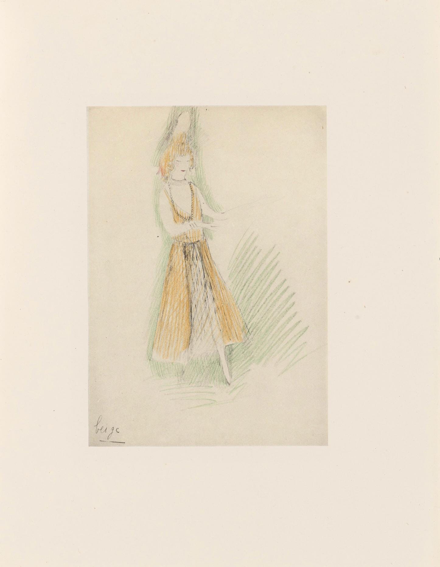 Marie Laurencin, Composition, Les Biches, Limited Edition Lithograph
