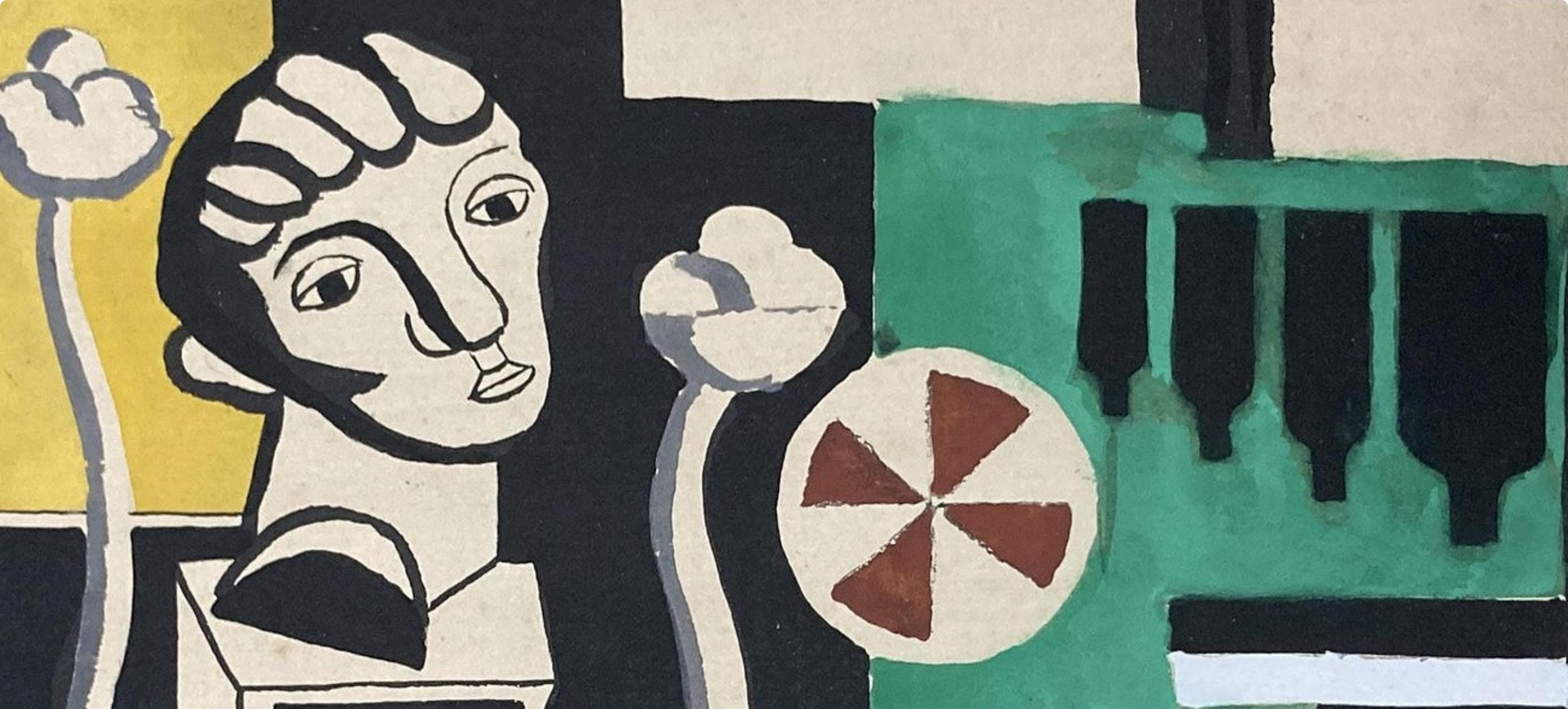 Fernand Léger, Composition, Contrastes, Limited Edition Lithograph