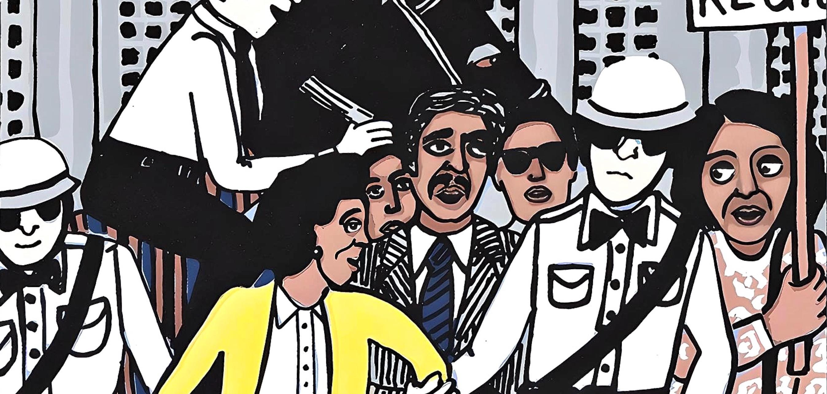 Faith Ringgold, The Right to Vote, Letter from Birmingham City Jail, Limited Edition Silkscreen