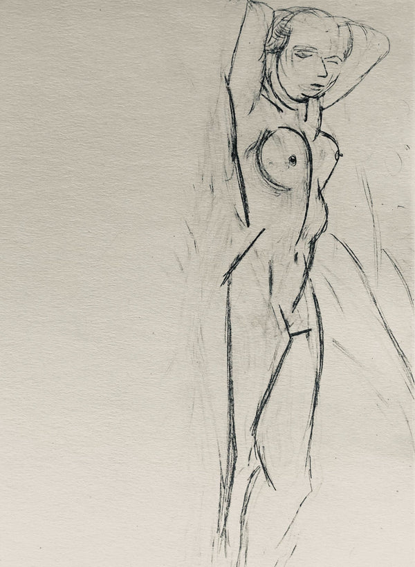 Henri Matisse, Composition (Dutel 3), Dessins de Henri-Matisse, Limited Edition Lithograph