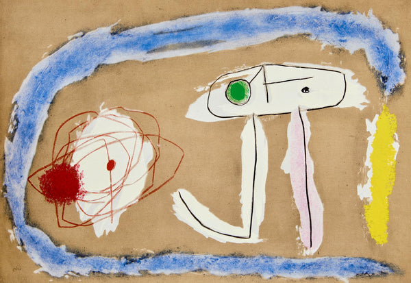Joan Miró, Composition (Cramer 103; Mourlot 382-383), Miró Cartones 1956-1965, Limited Edition Lithograph
