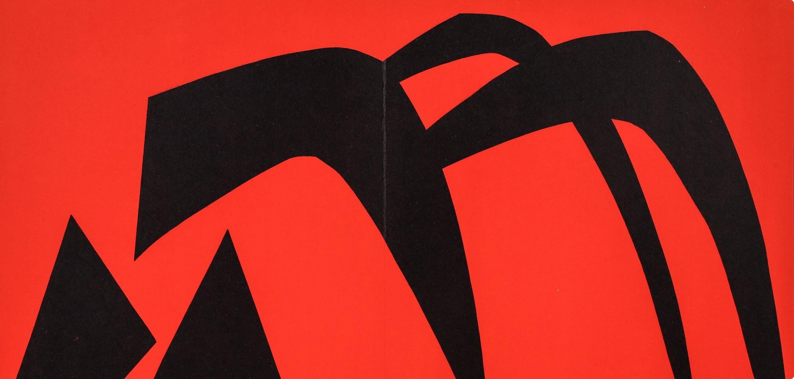 Alexander Calder, Composition, Derrière le miroir, Limited Edition Lithograph