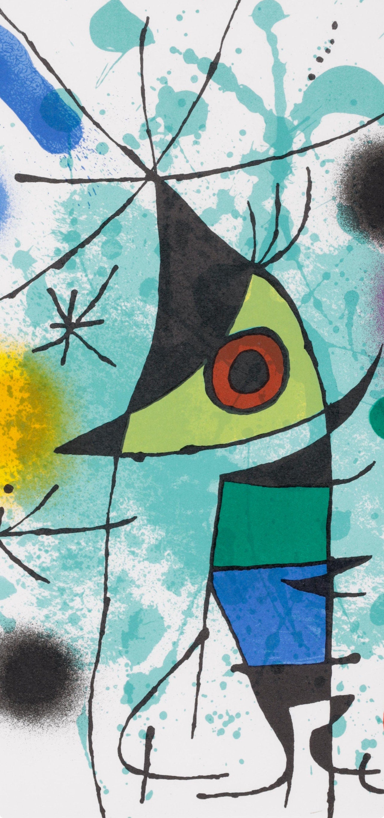 Joan Miró, Composition, (Cramer 160; Mourlot 867), Joan Miró Lithographs, Limited Edition Lithograph