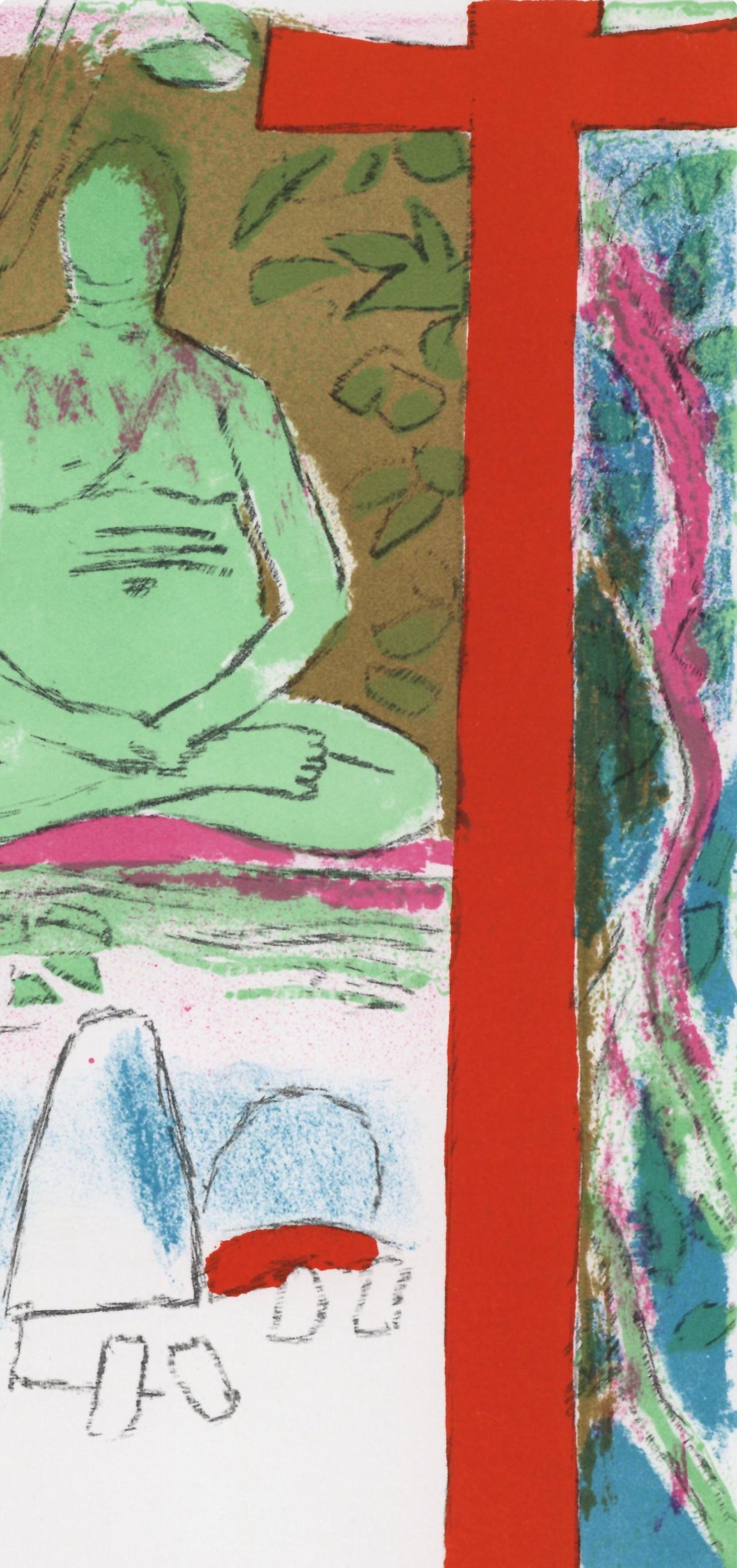 Paul Guiramand, Composition, L'Odyssée, Limited Edition Lithograph