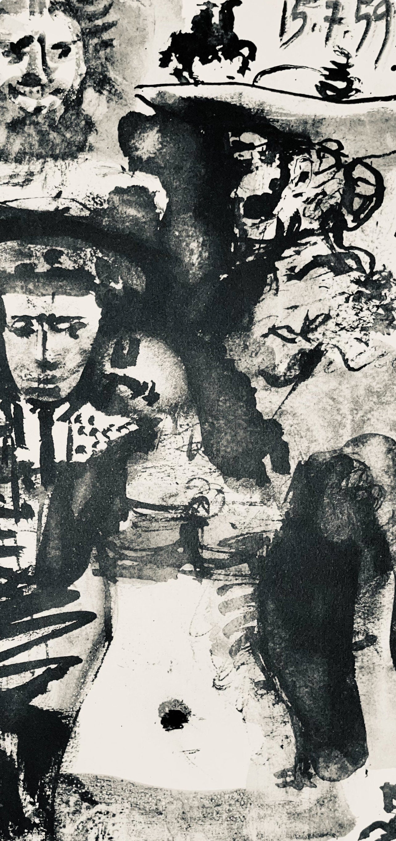 Pablo Picasso, Composition (Bloch 1276; Czwiklitzer 23), Toros y Toreros, Limited Edition Lithograph