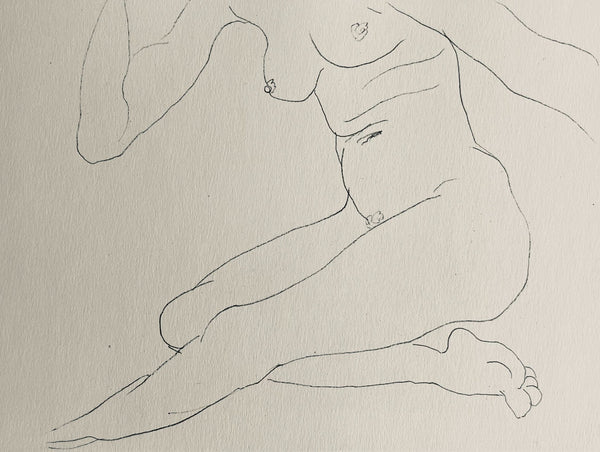 Henri Matisse, Composition (Dutel 3), Dessins de Henri-Matisse, Limited Edition Lithograph