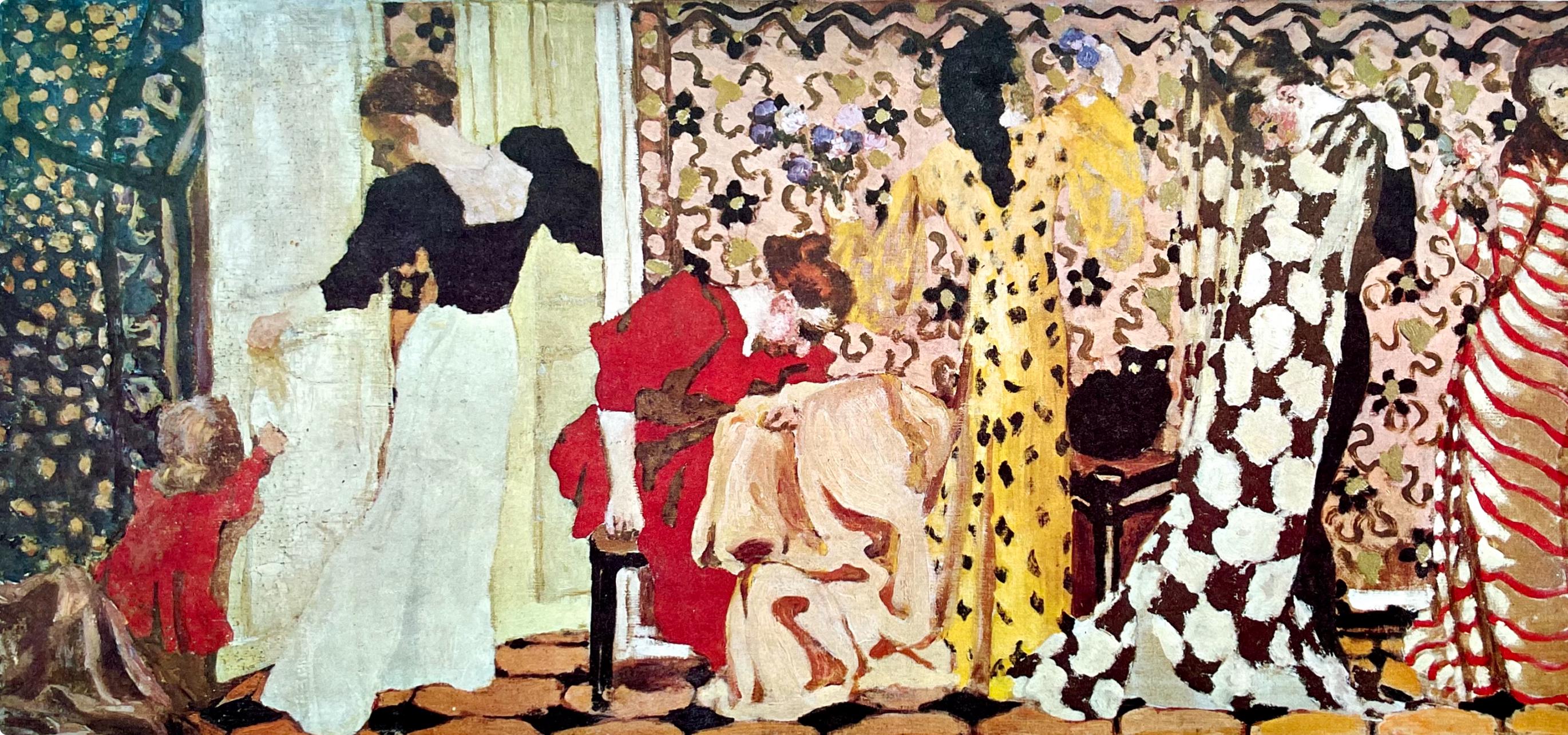 Édouard Vuillard, Composition, Derrière le miroir, Limited Edition Lithograph