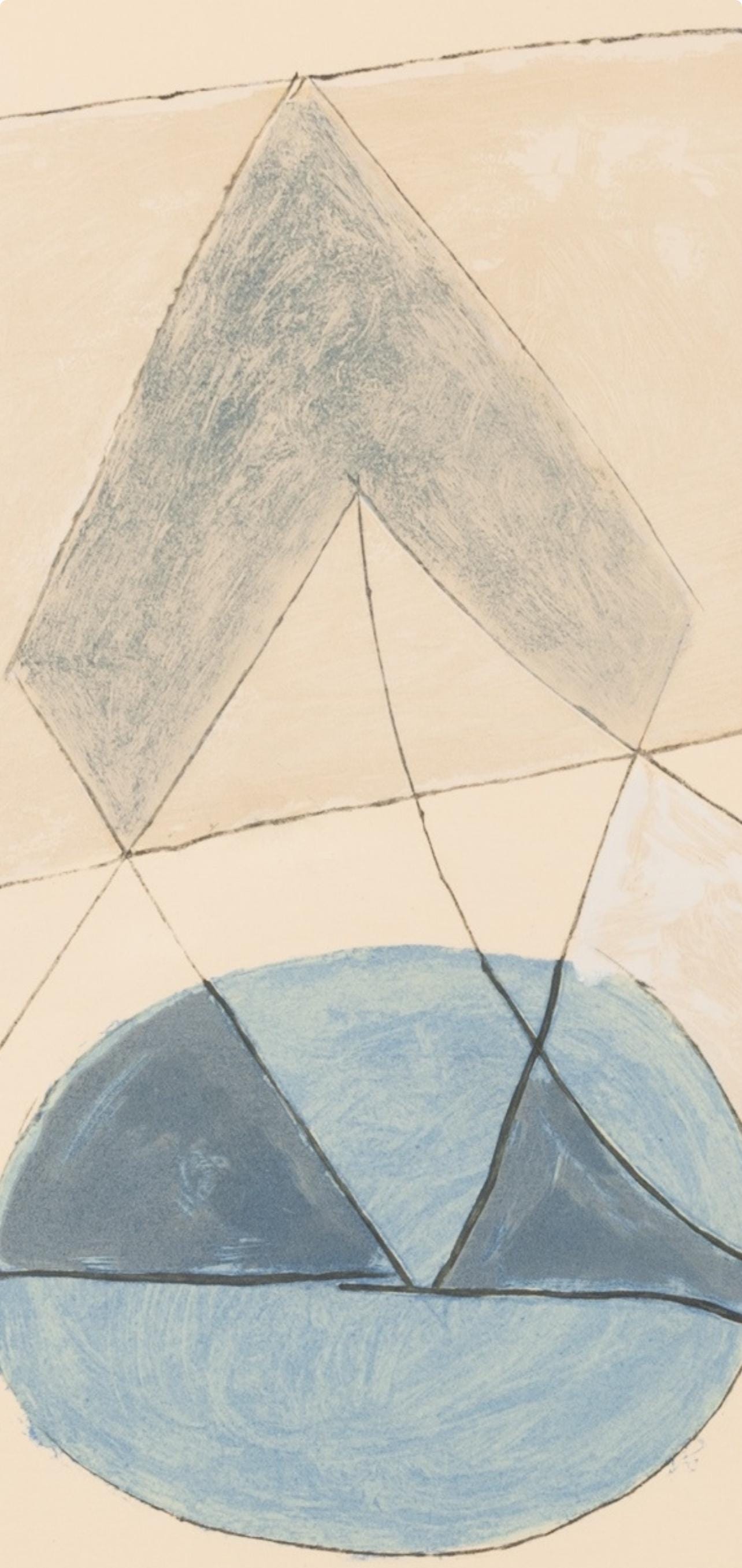 Pablo Picasso, Composition, Faunes et Flore d'Antibes, Limited Edition Lithograph