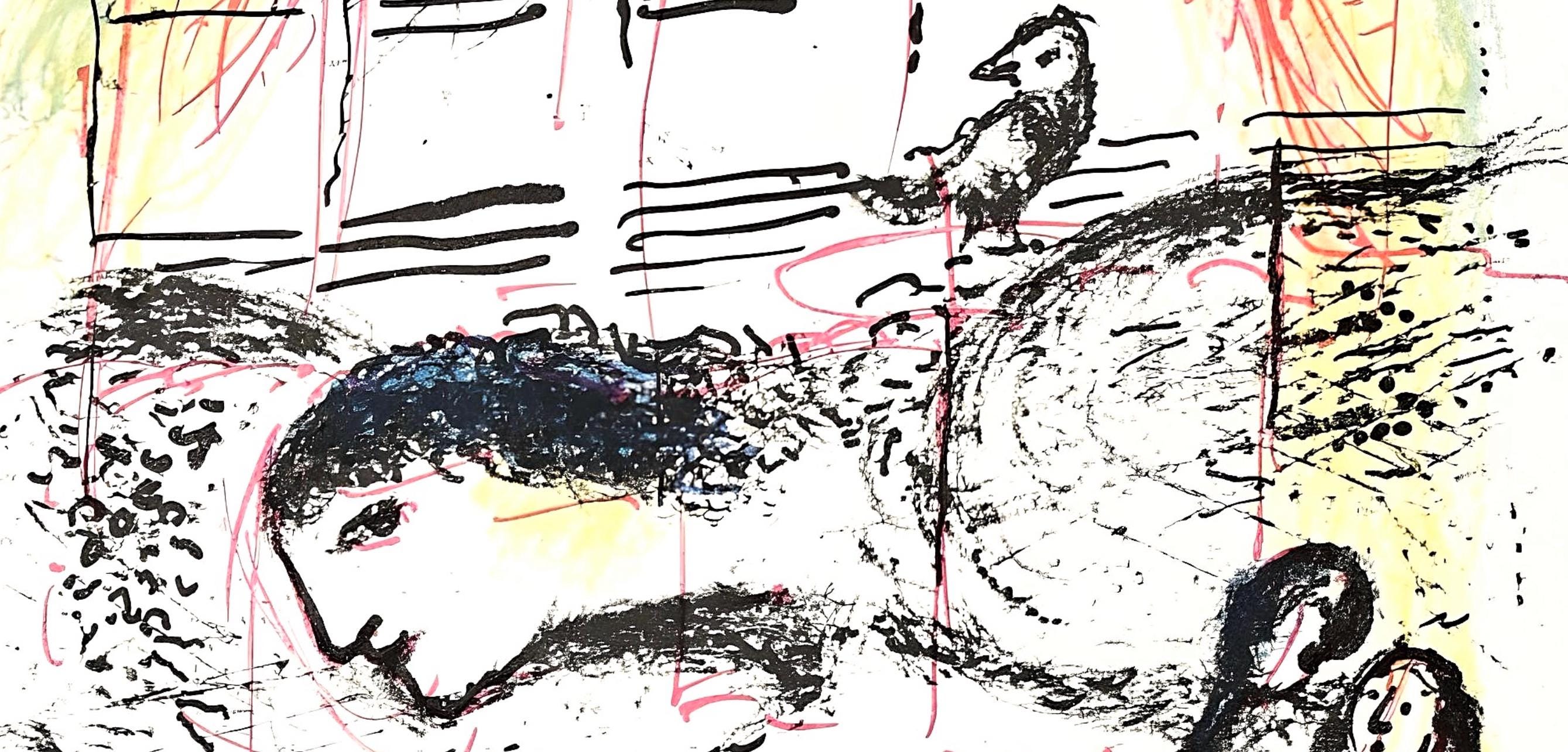 Marc Chagall, Composition (Mourlot 668-677), La Féerie et Le Royaume, Limited Edition Lithograph