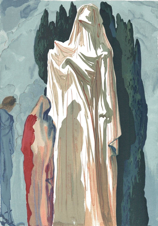 Salvador Dali, Farinata (Michler/Löpsinger 1039-1138; Field 189-200), La Divine Comédie, Limited Edition Woodcut