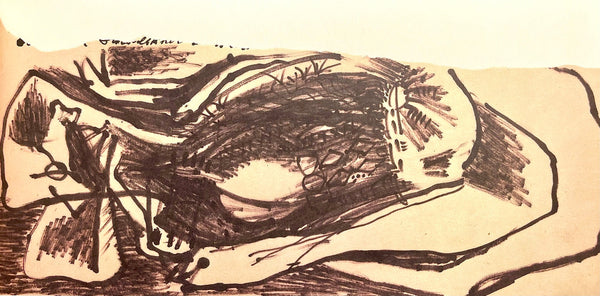 Jackson Pollock, Composition, Jackson Pollock, The Last Sketchbook, Limited Edition Lithograph