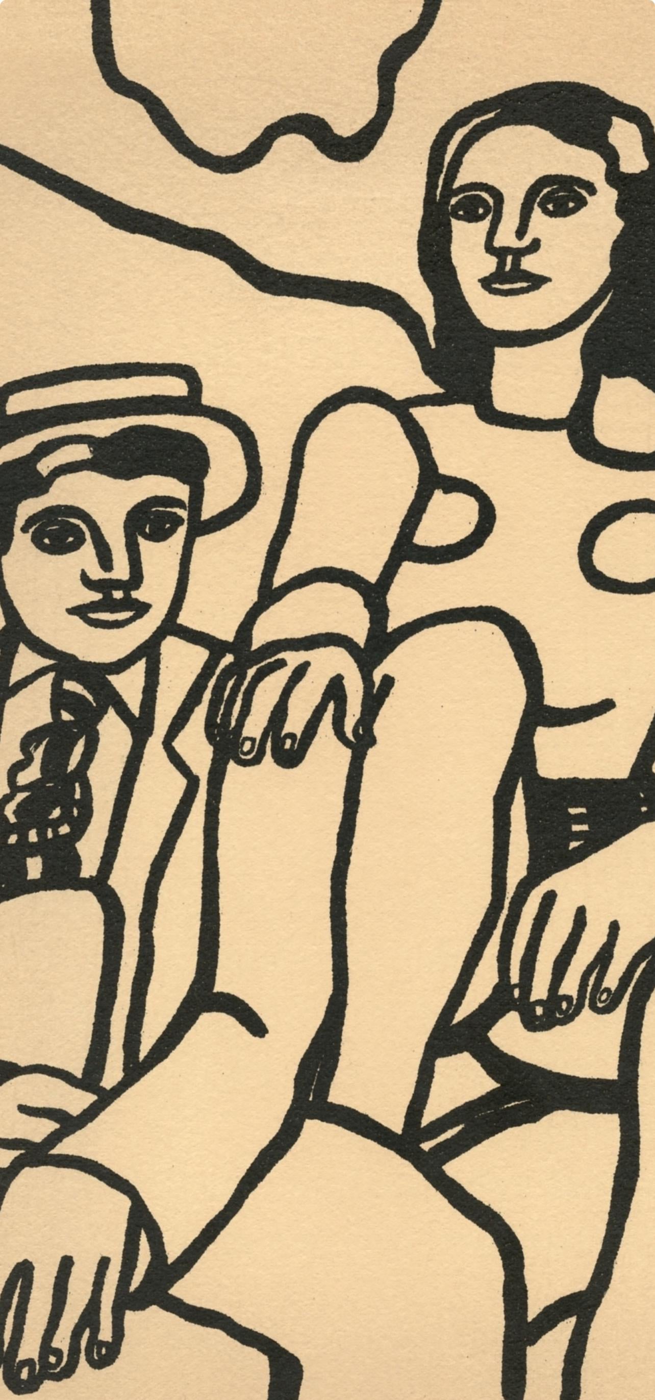 Fernand Léger, Composition, Mon ami Léger, Limited Edition Lithograph