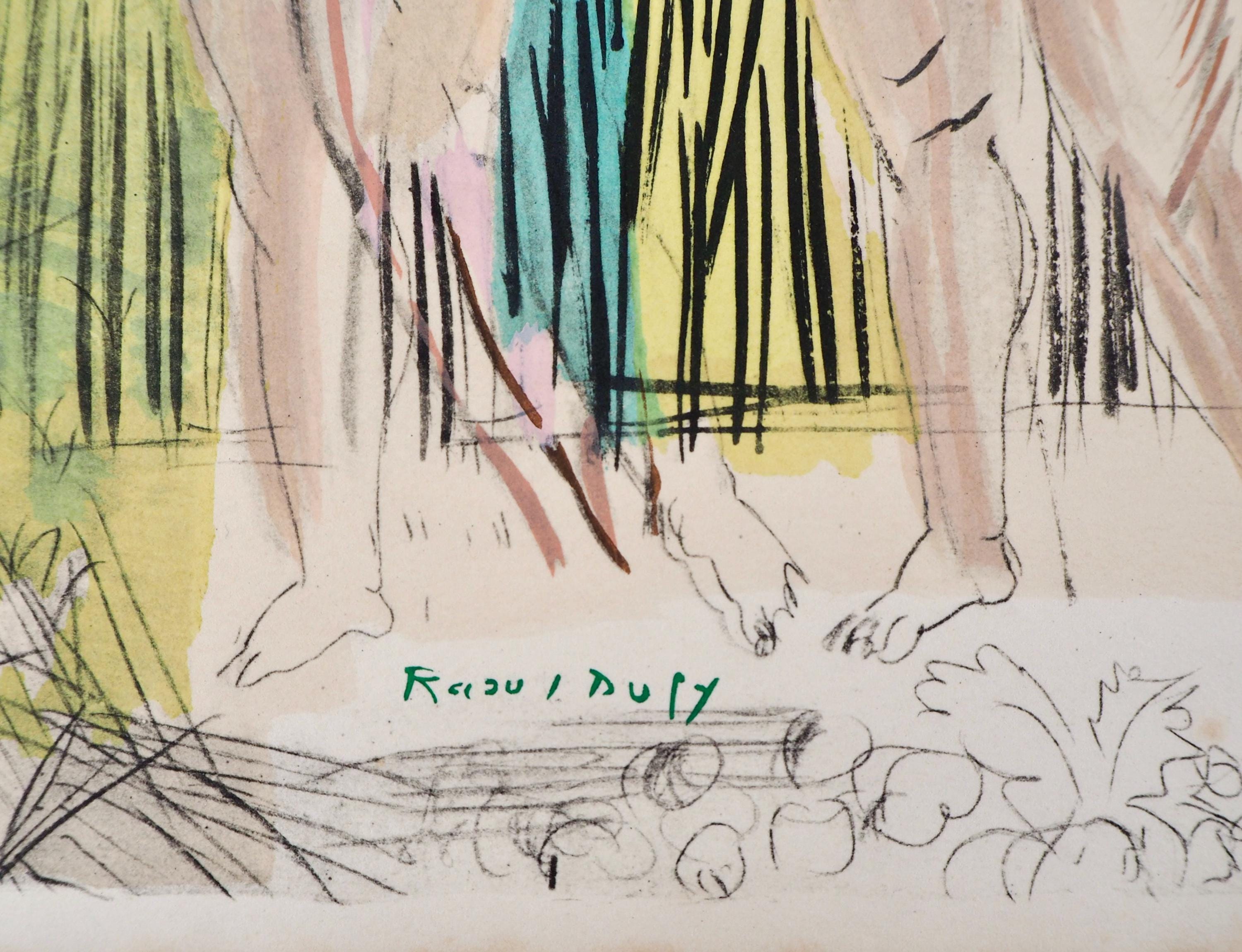 Raoul Dufy, Composition, Eaux-de-vie, Esprit de la fleur et du fruit, Limited Edition Lithograph