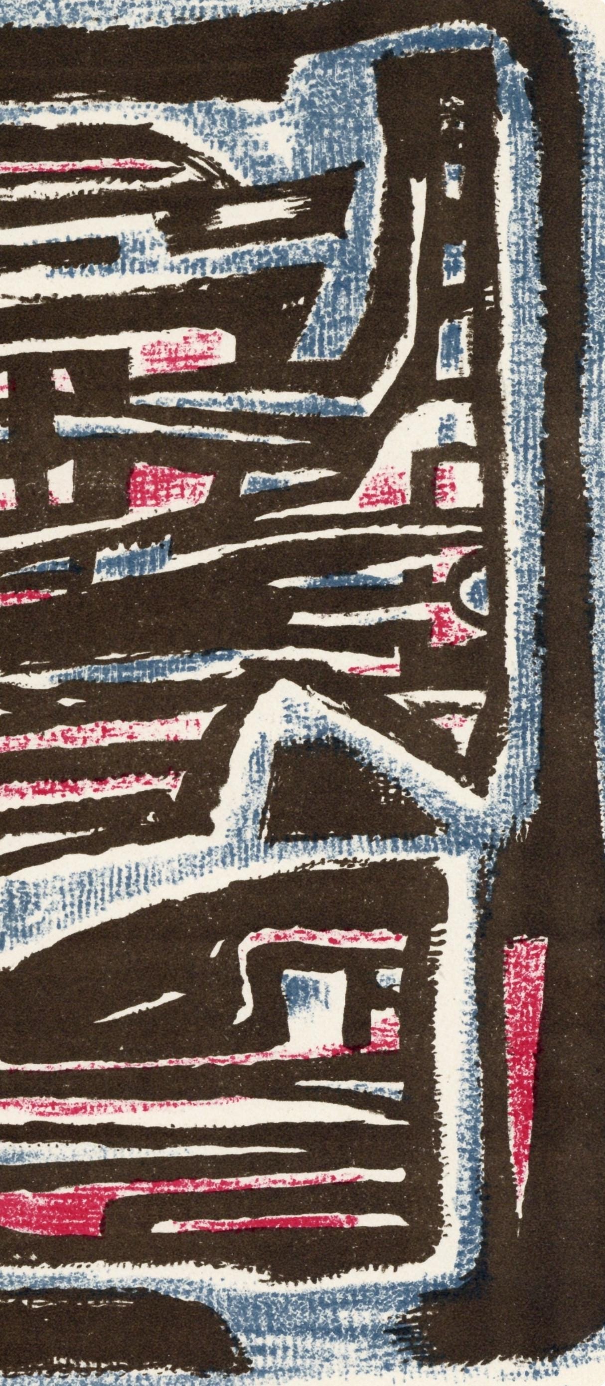 Alfred Manessier, Composition, XXe siècle, Limited Edition Lithograph