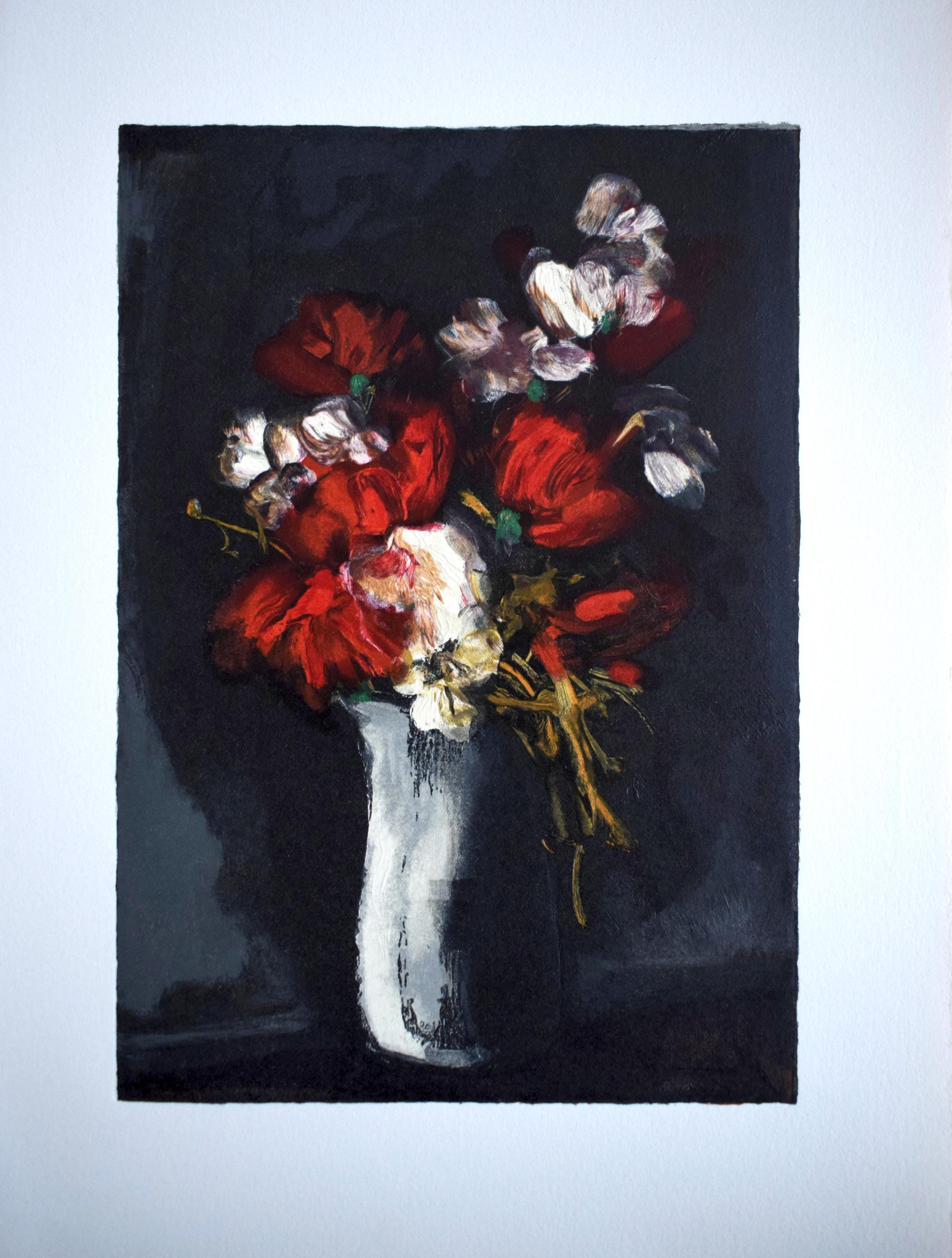 Maurice de Vlaminck, Composition, Les Peintres mes amis, Limited Edition Woodcut
