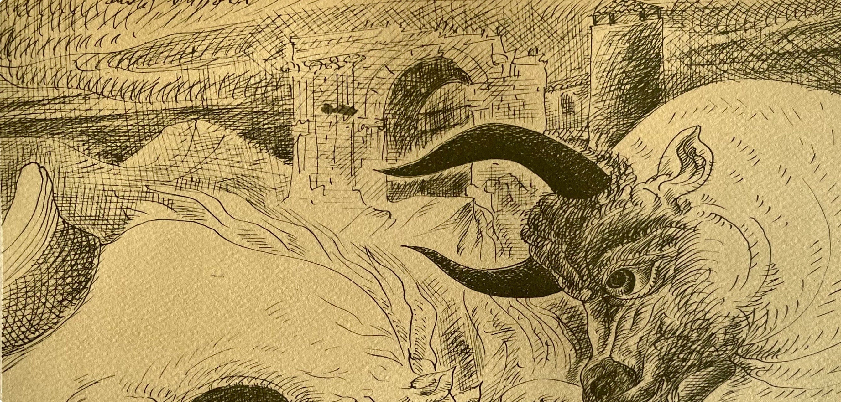 André Masson, Souvenir de Medinacelli, Masson Dessins, Limited Edition Lithograph