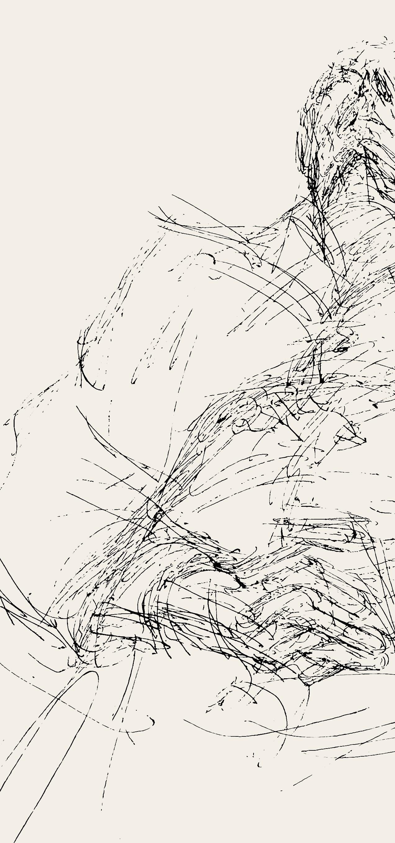 Alberto Giacometti, Georges Braque le 31 août 1963, l’Hommage à Georges Braque, Derrière le miroir, Limited Edition Lithograph