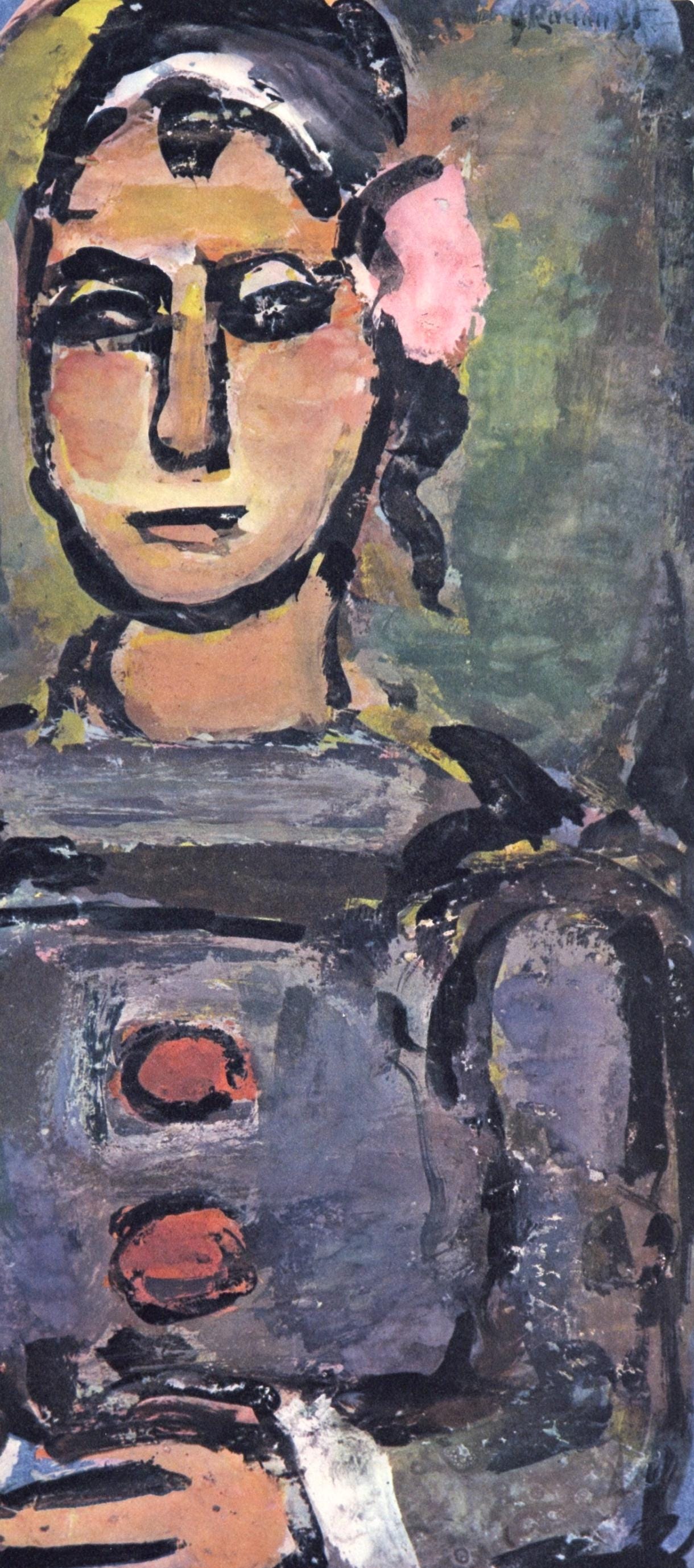 Georges Rouault, Composition, Divertissement, Limited Edition Lithograph