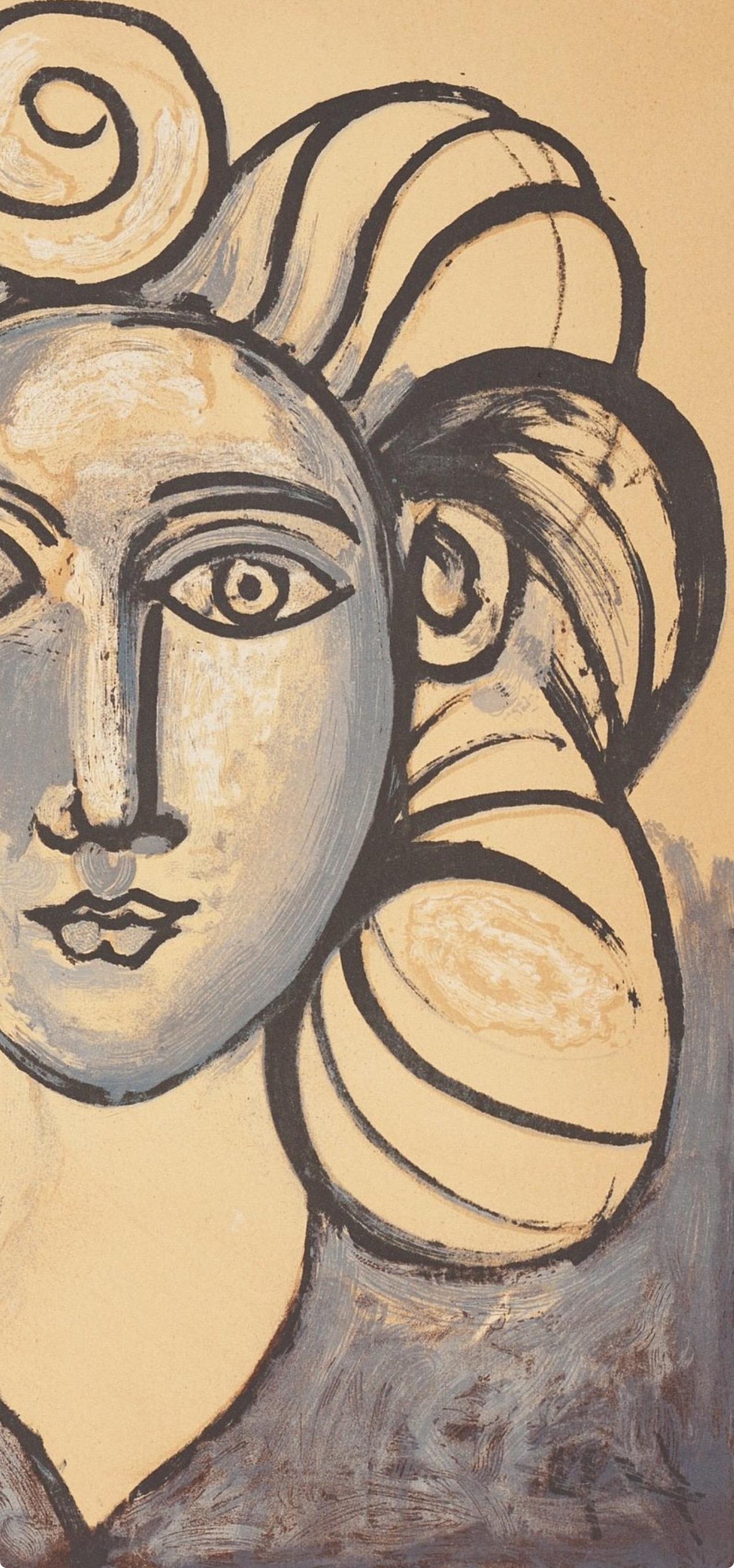 Pablo Picasso, Composition (Cramer 67; Bloch 748; Mourlot 245; Bloch, Books 66), La Guerre et la Paix, Limited Edition Lithograph
