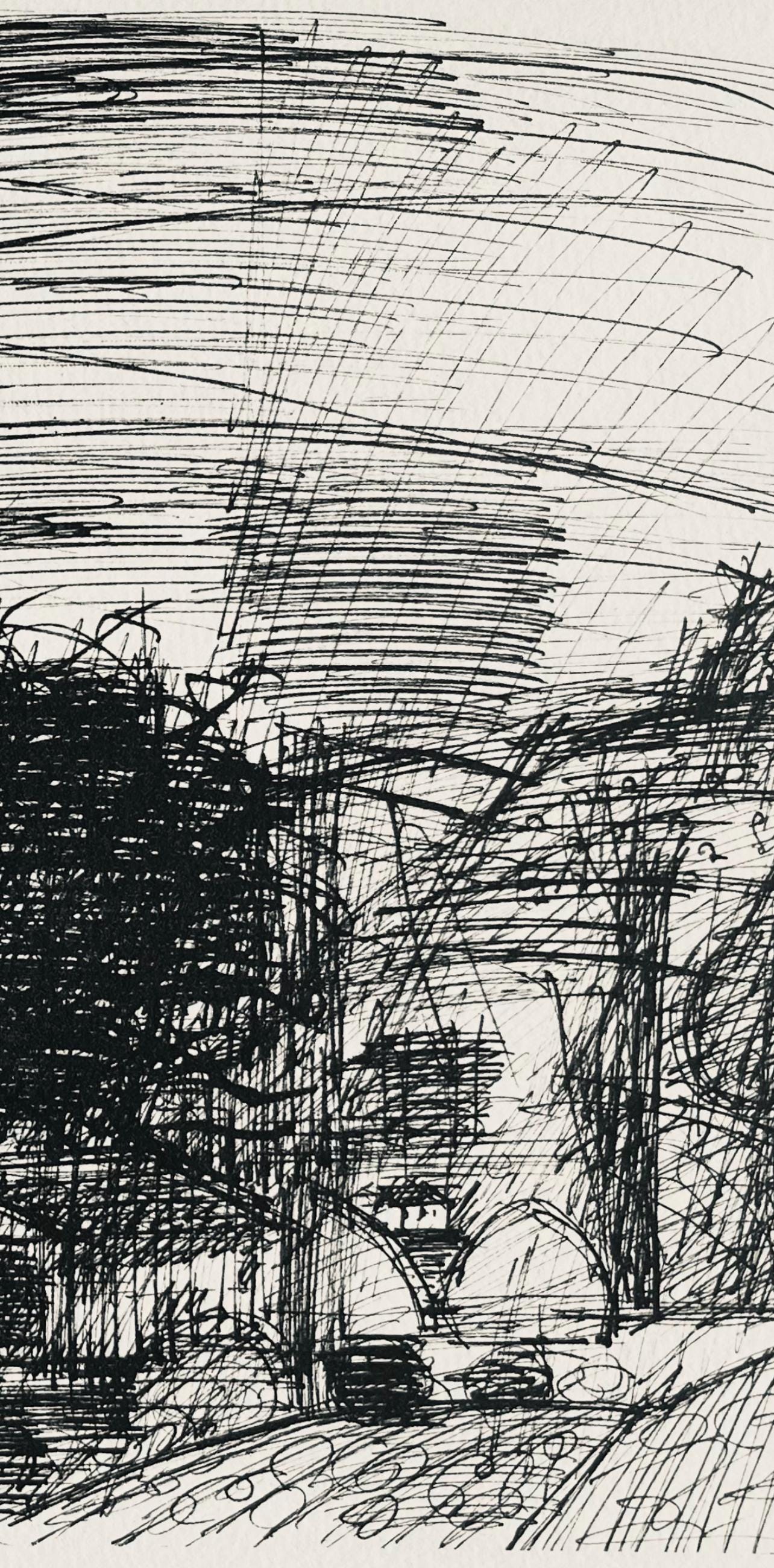 Marcel Gromaire, Composition, Gromaire, Limited Edition Lithograph
