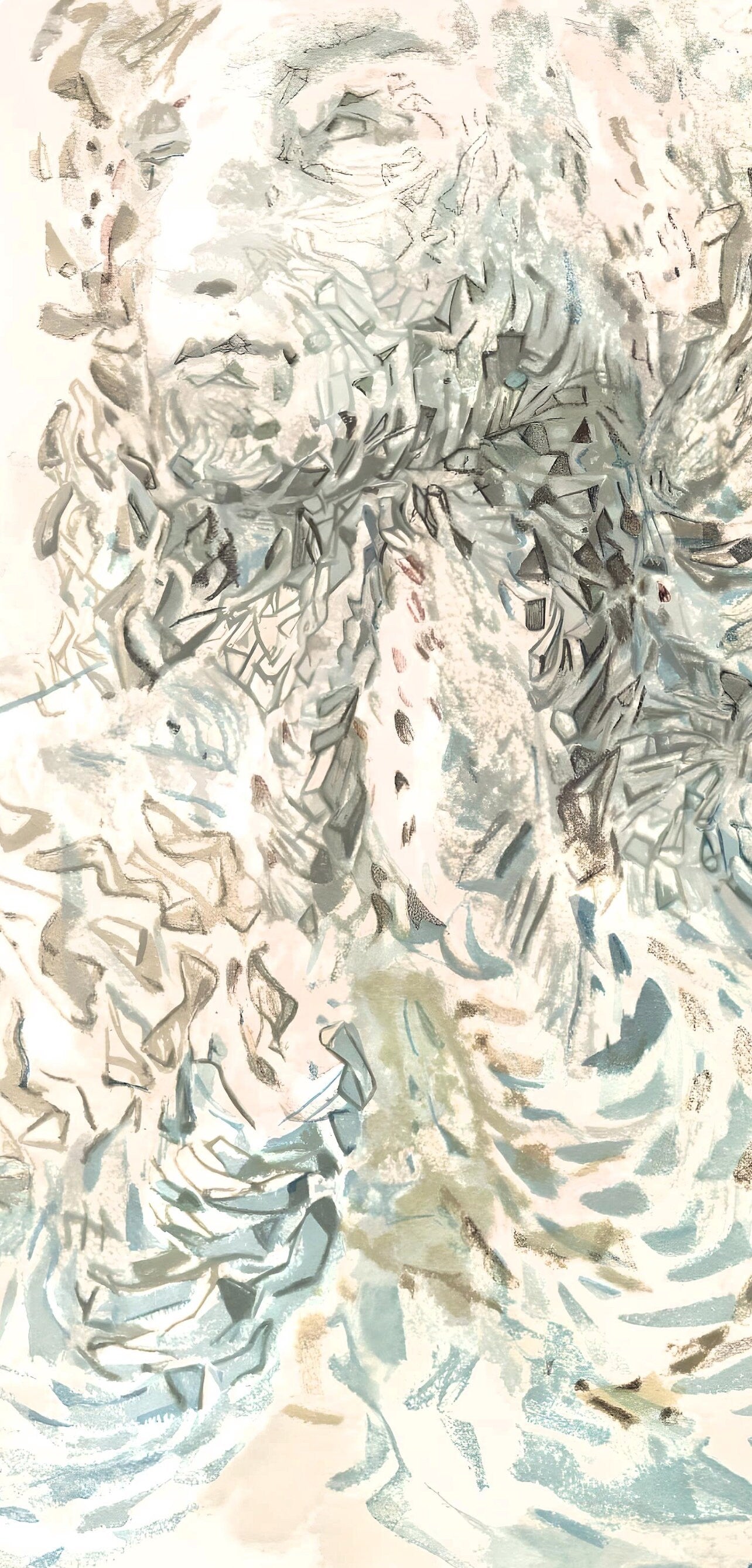 Salvador Dali, Cacciaguida Sees Dante’s Exile in God (Michler/Löpsinger 1039-1138; Field 189-200), La Divine Comédie, Limited Ed Woodcut