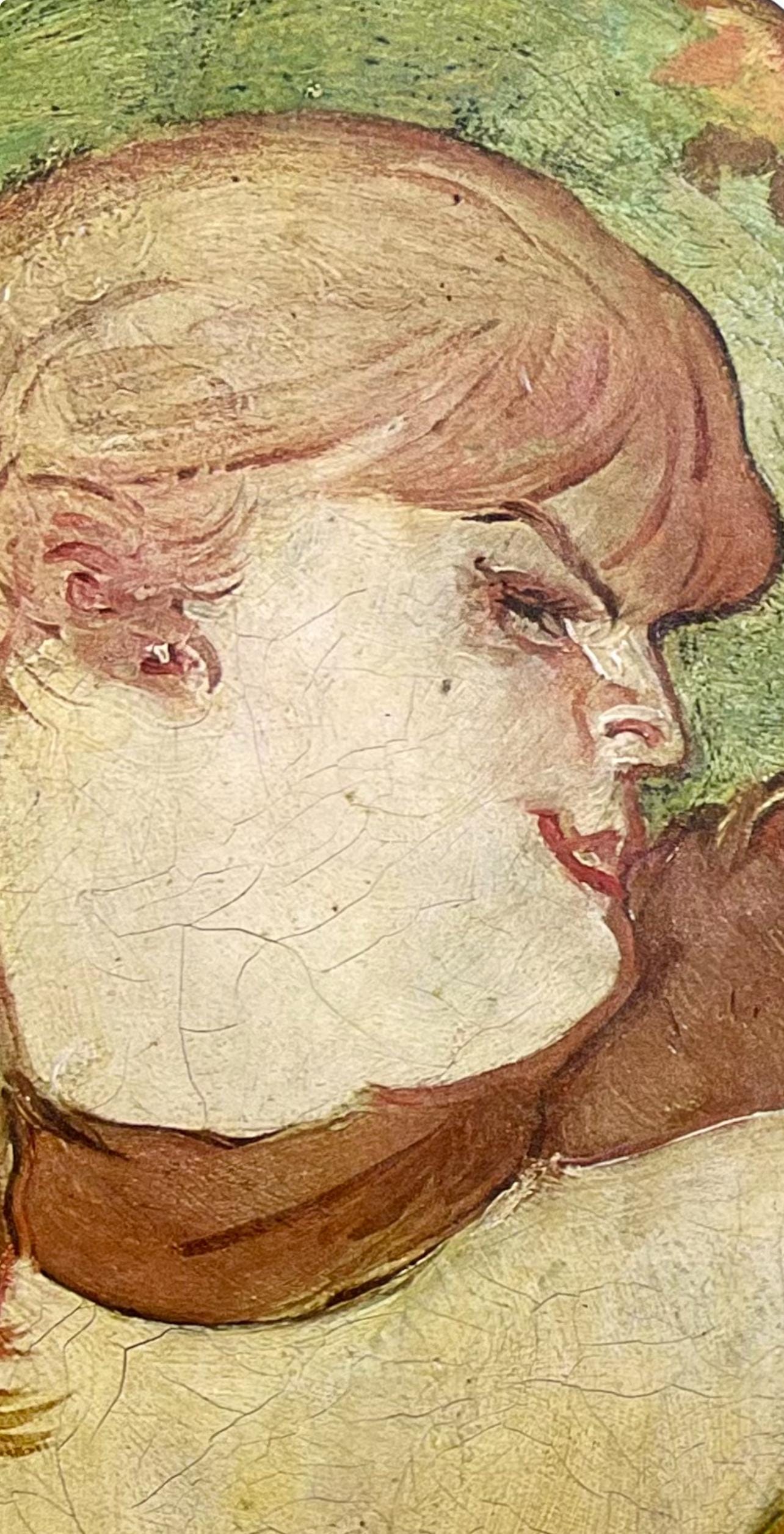 Henri de Toulouse-Lautrec, Composition, Derrière le miroir, Limited Edition Lithograph