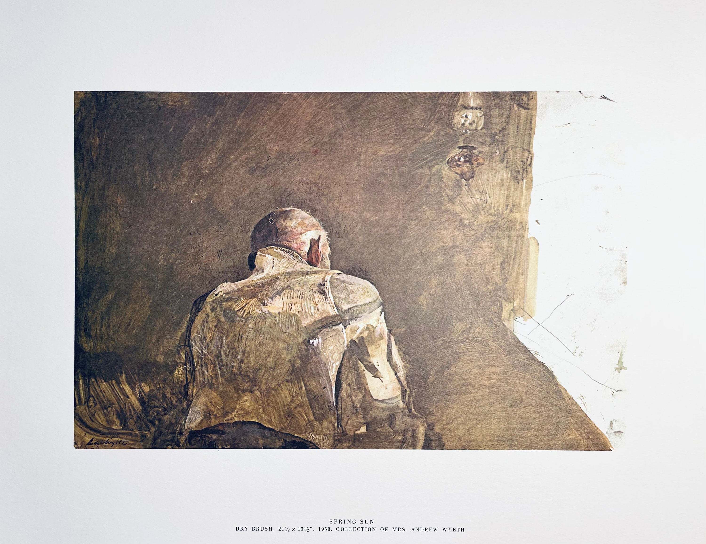 Andrew Wyeth, Spring Sun, The Four Seasons, Limited Edition Lithograph