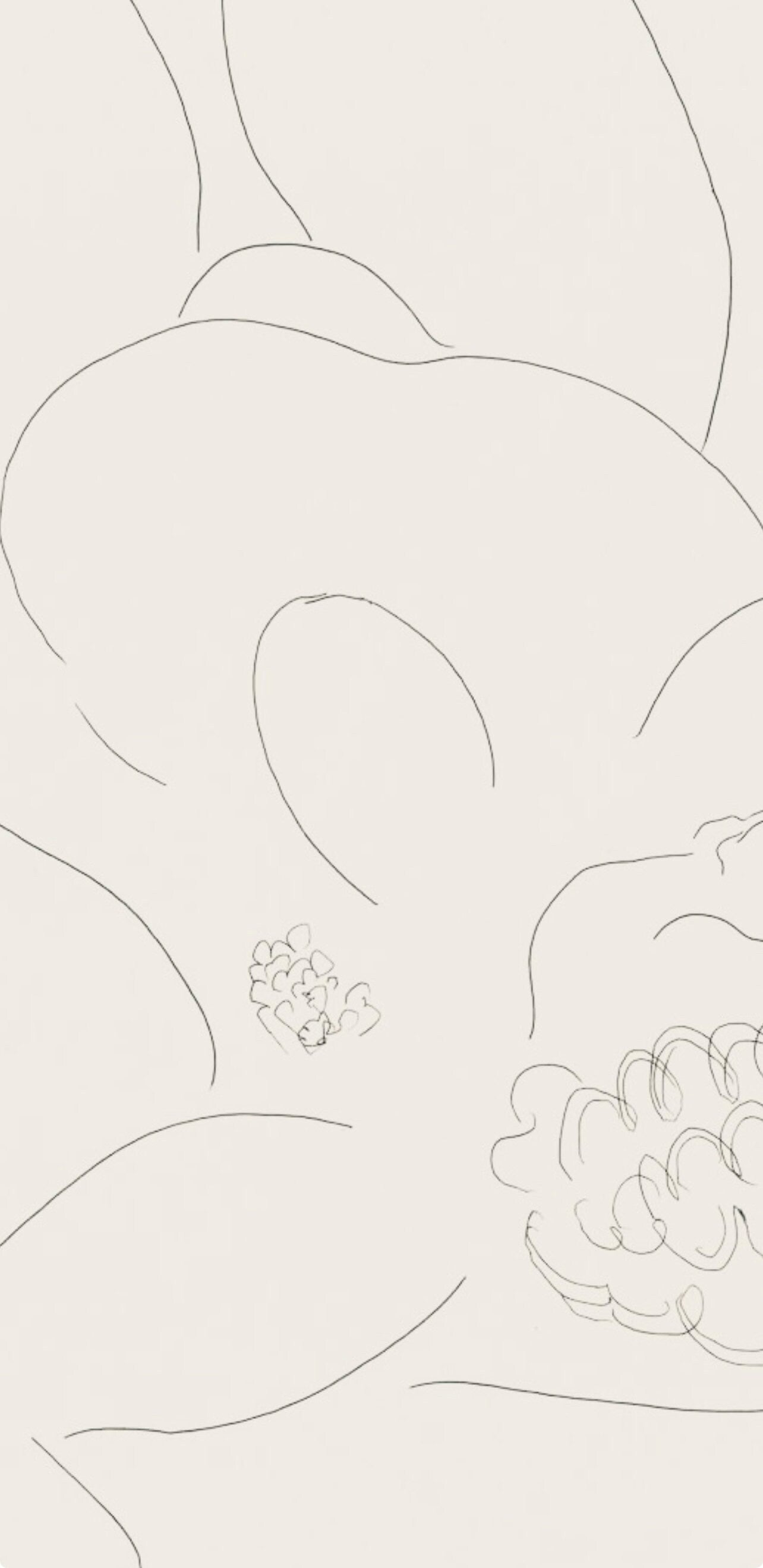 Henri Matisse, Une négresse par le démon..., Poésies, Limited Edition Lithograph