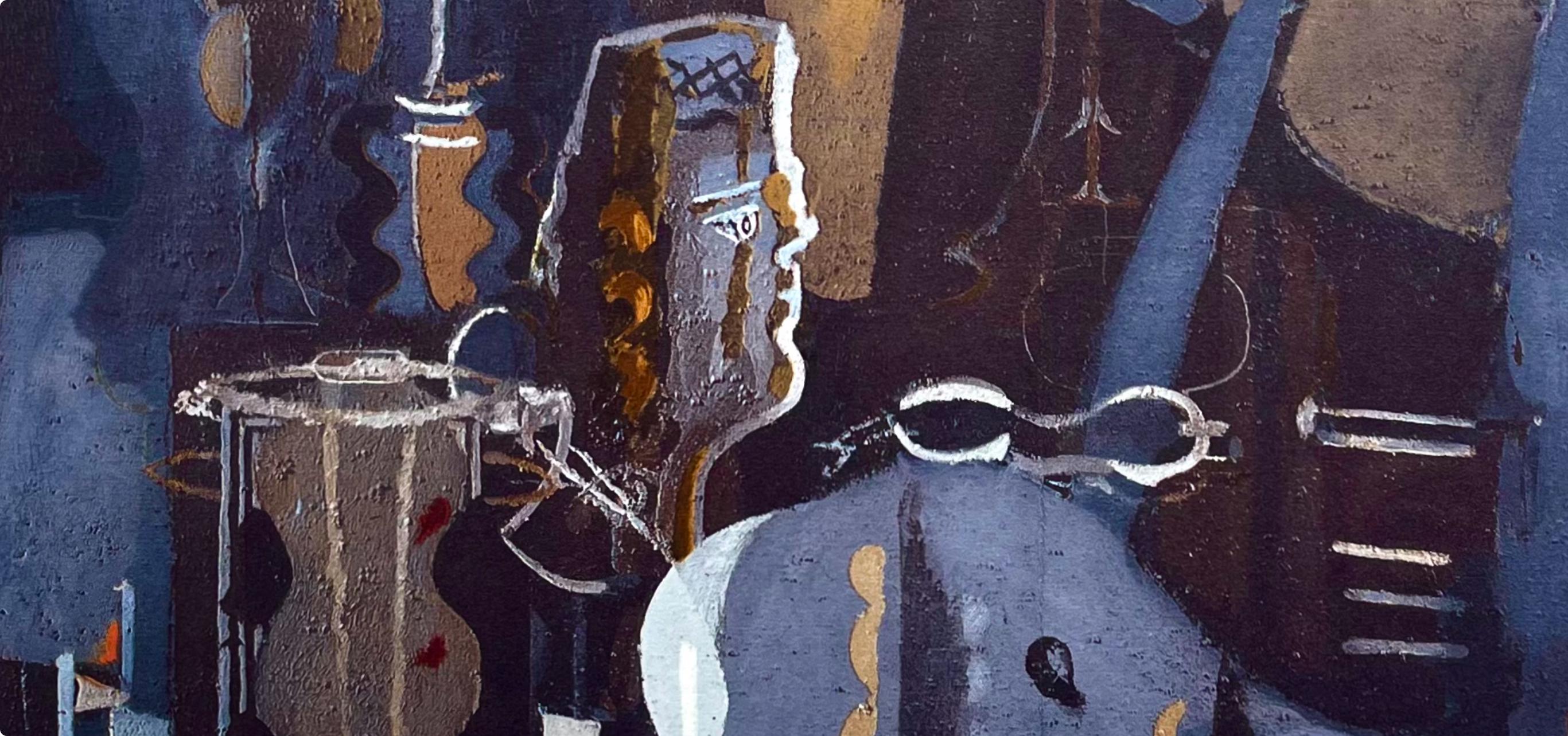 Georges Braque, Atelier VI, l’Hommage à Georges Braque, Derrière le miroir, Limited Edition Lithograph