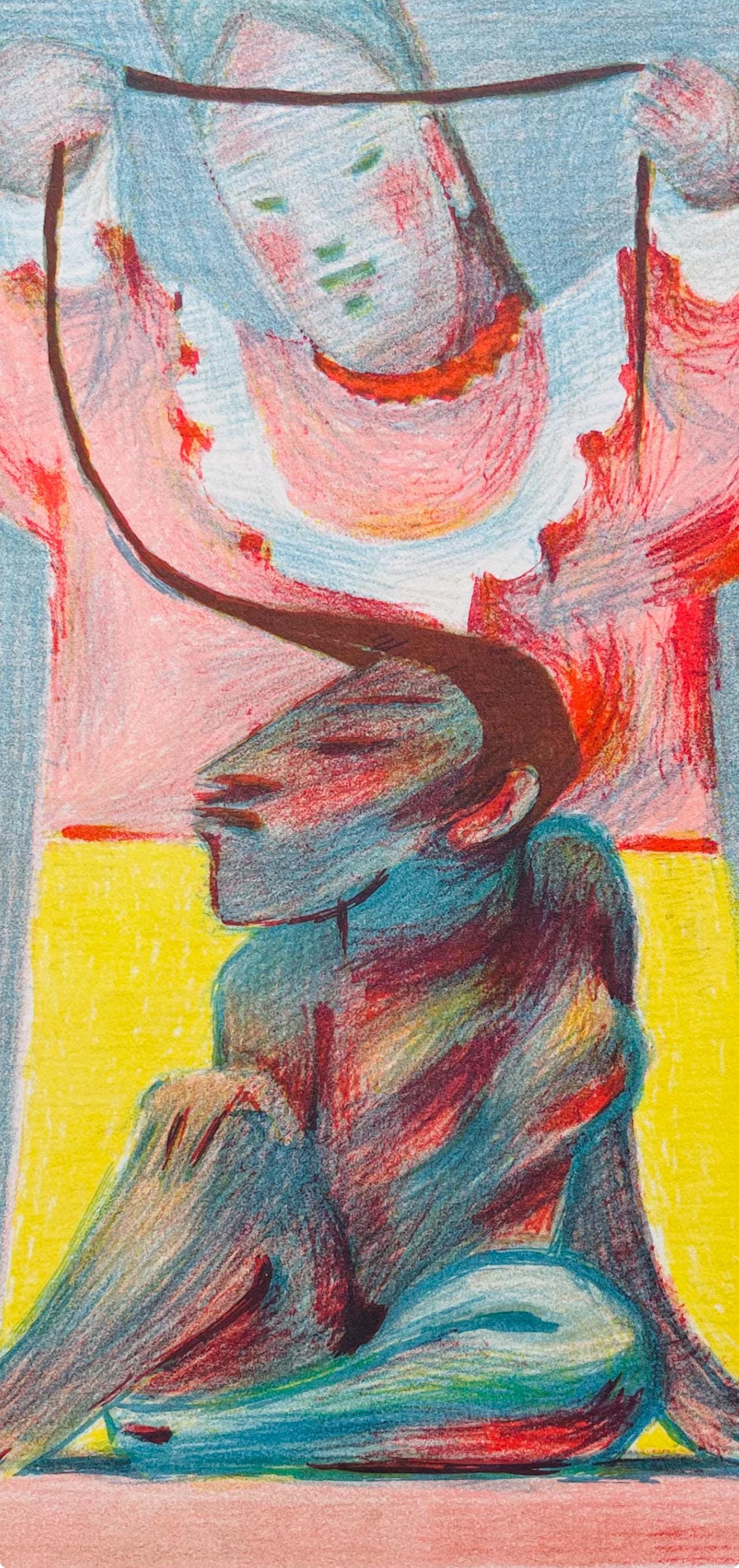 Jean Charlot, Composition, Limited Edition Lithograph
