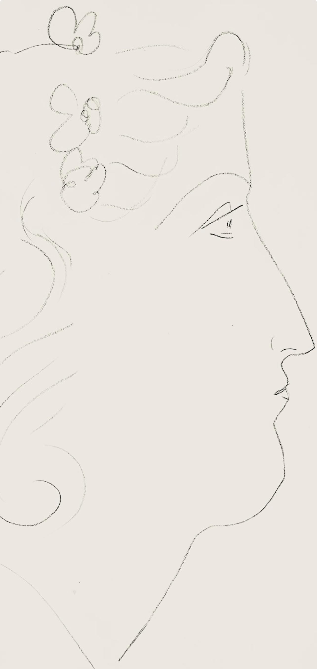 Henri Matisse, Série O, var. 13 (Duthuit 9), Henri Matisse, Dessins, Thèmes et variations, Limited Edition Lithograph