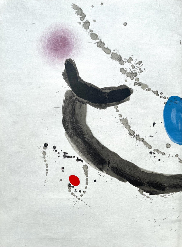 Joan Miró, Composition, Derrière le miroir, Limited Edition Lithograph